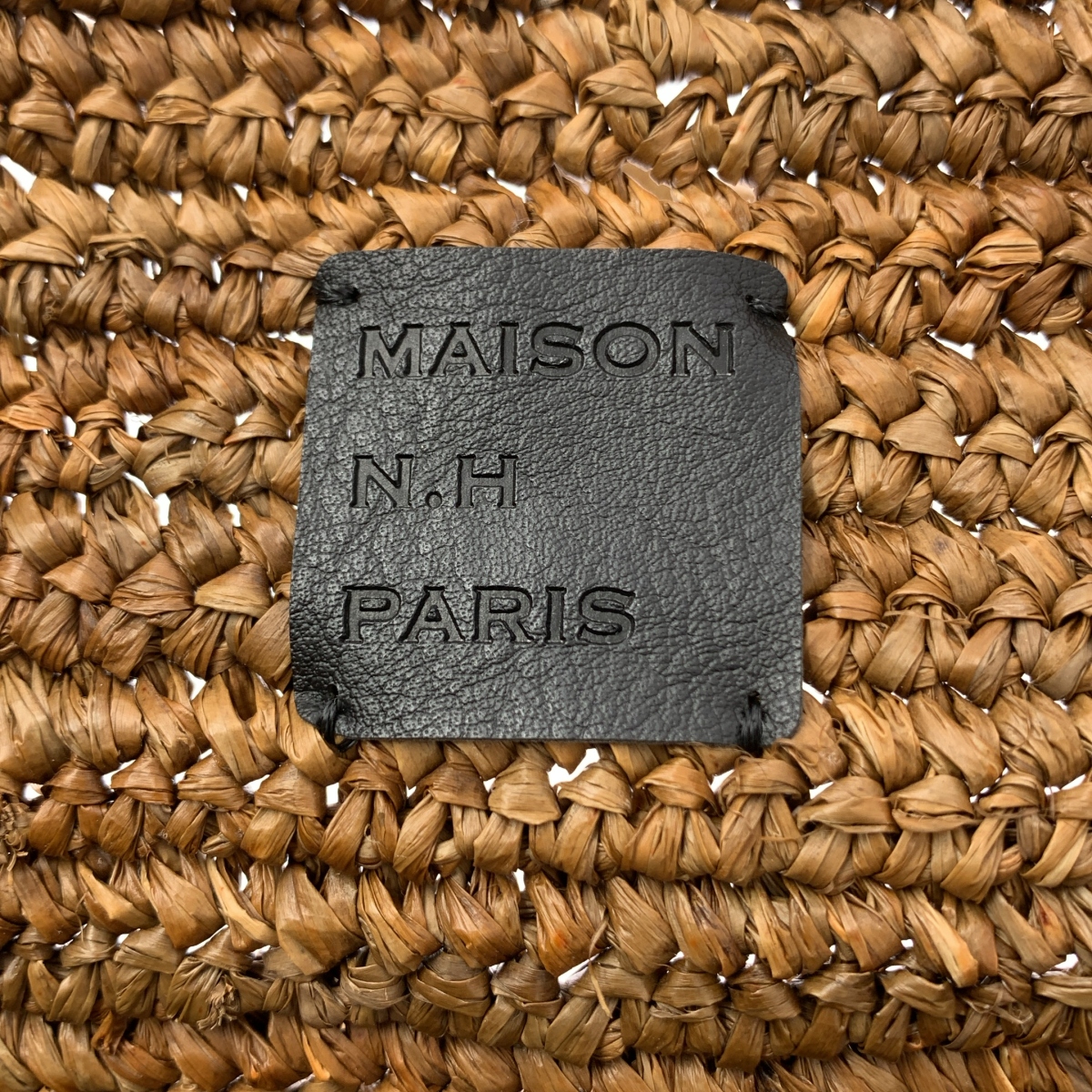 MAISON N.H PARIS / メゾンエヌアッシュパリ AVRIL BAG ラフィア カゴ トートバッグ