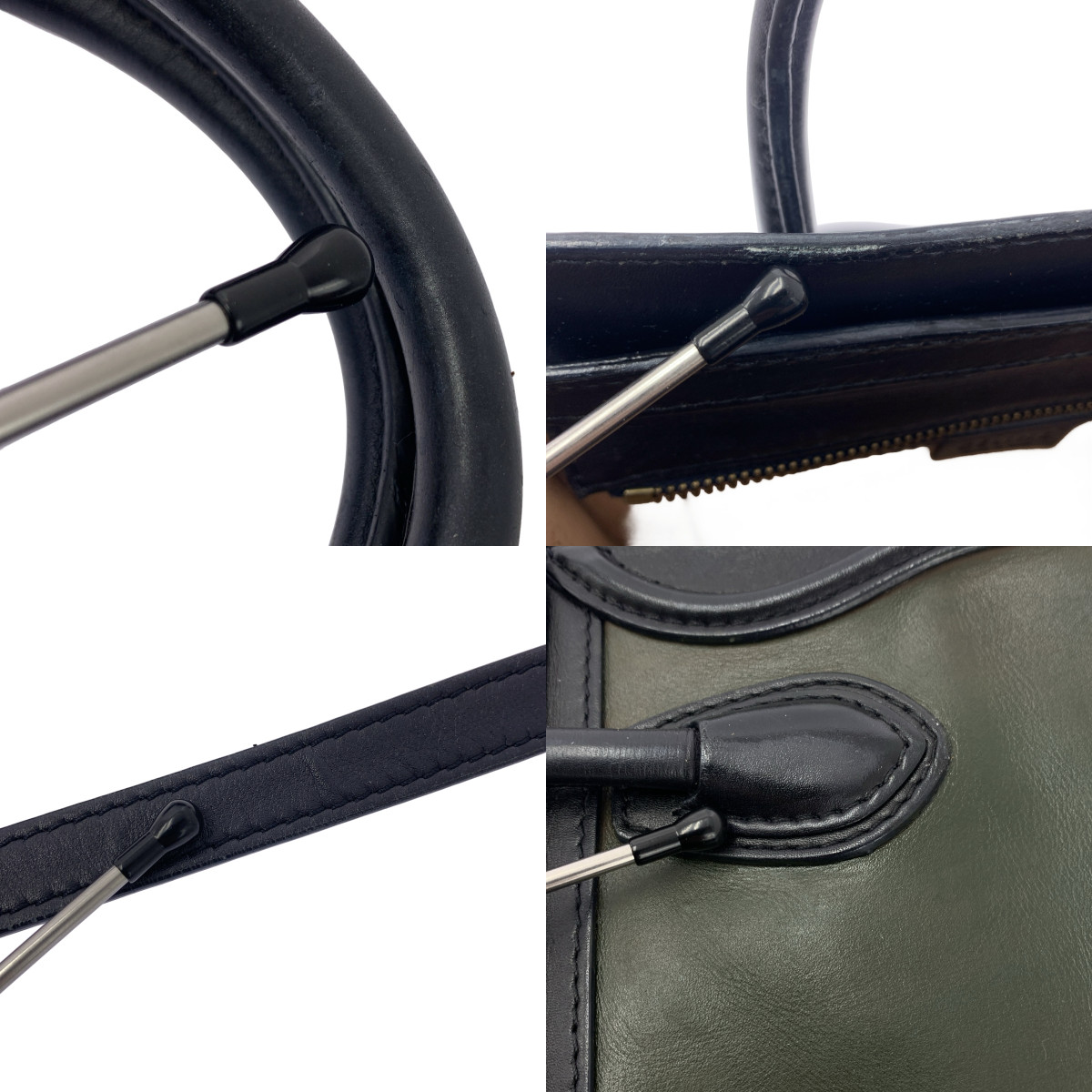 CELINE / セリーヌ by Phoebe Philo フィービー / ラゲージ ナノ トリコロール 2way ショルダーバッグ
