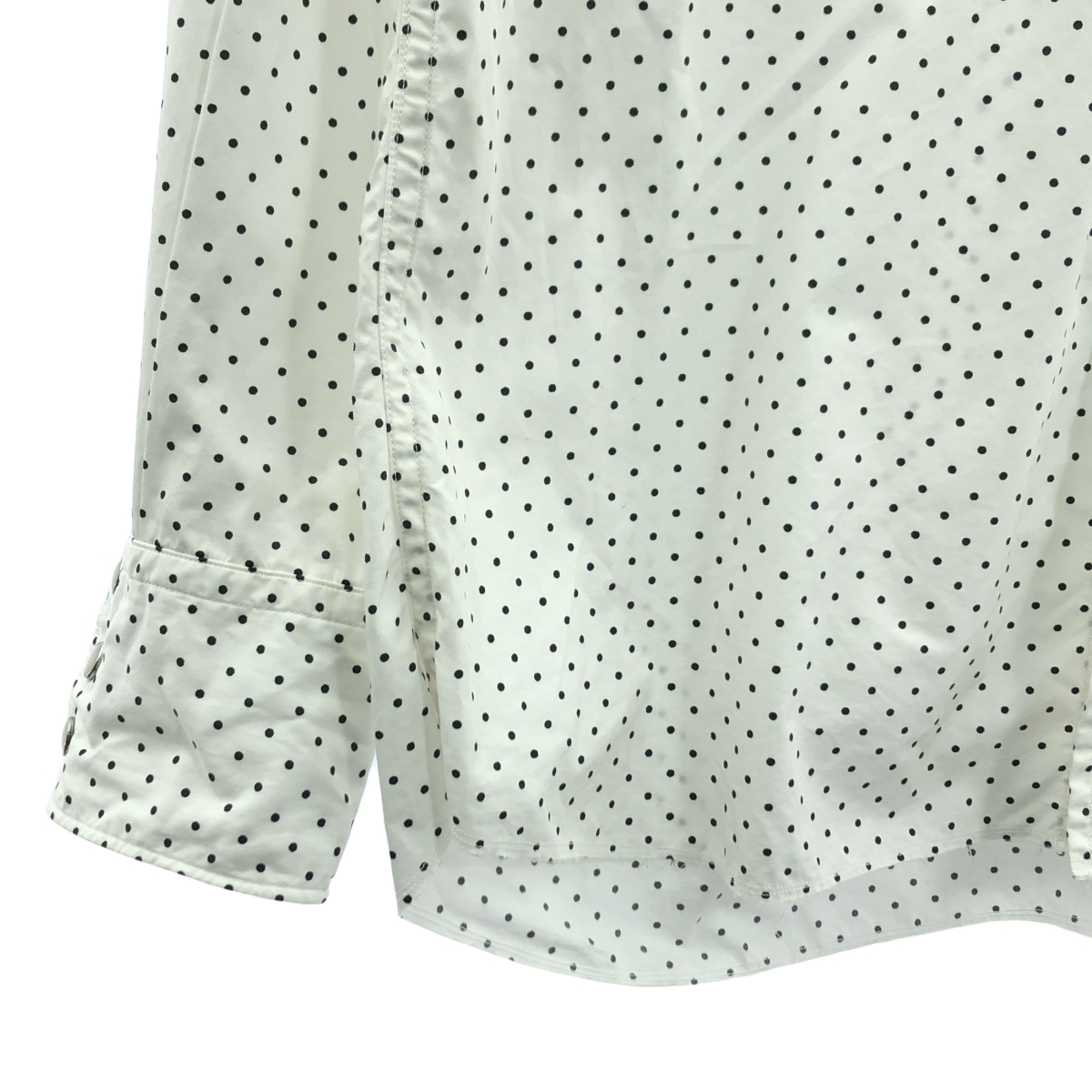 UNUSED / アンユーズド コットン ドット ウエスタンシャツ