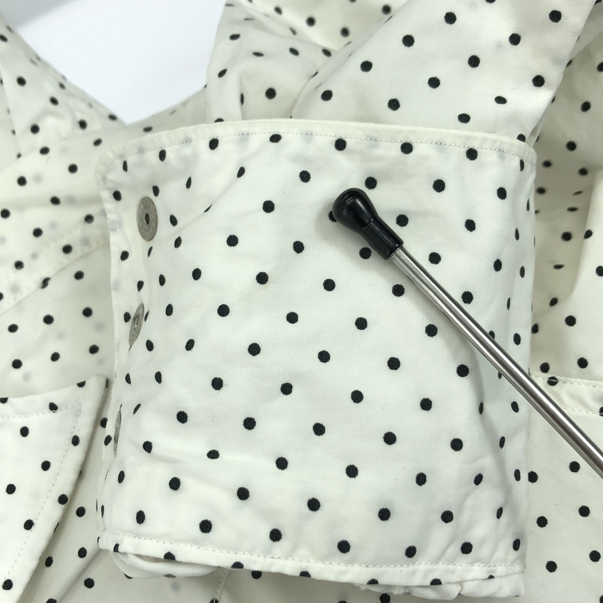 UNUSED / アンユーズド コットン ドット ウエスタンシャツ