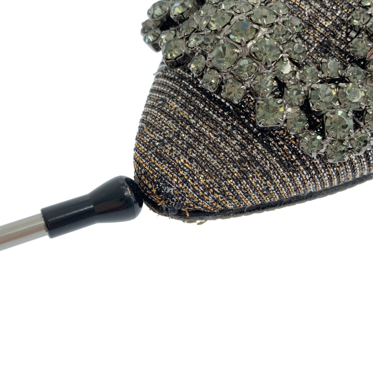 MANOLO BLAHNIK / マノロブラニク HANGISI ハンギシ ビジューバックル ラメ パンプス