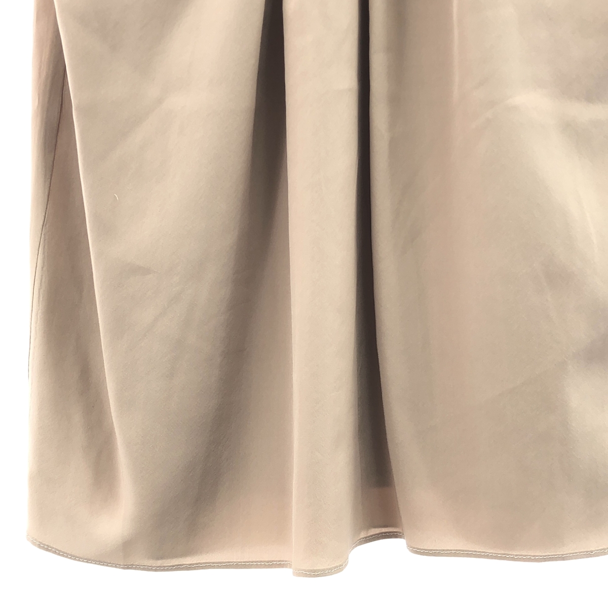 VALENTINO / ヴァレンティノ ノースリーブ プリーツデザイン シルクワンピース