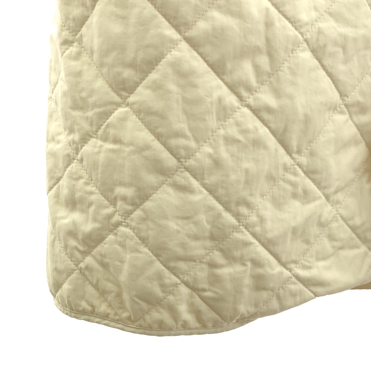 SINME / シンメ × KAPOK KNOT キルティング ノーカラーコート