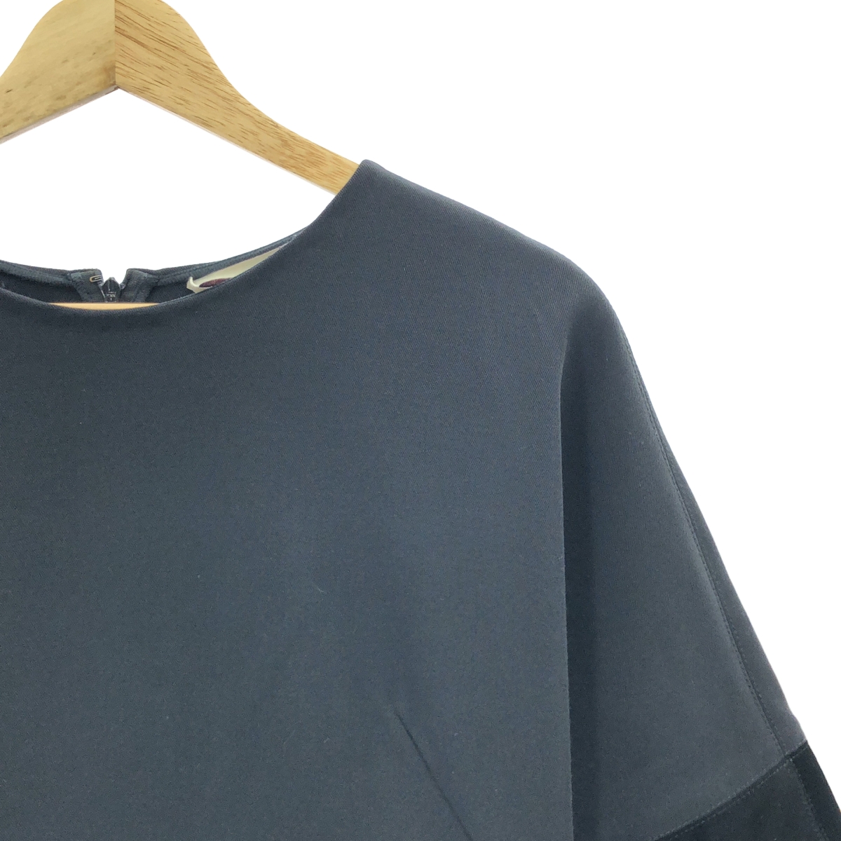 STELLA McCARTNEY / ステラマッカートニー 袖切替 ベロア ドレス ワンピース