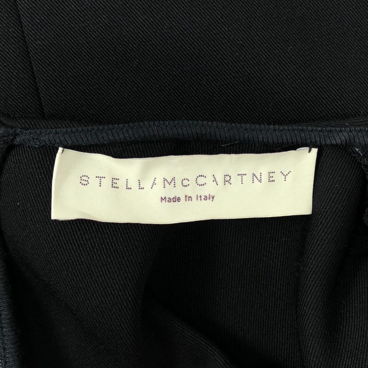 STELLA McCARTNEY / ステラマッカートニー 袖切替 ベロア ドレス ワンピース