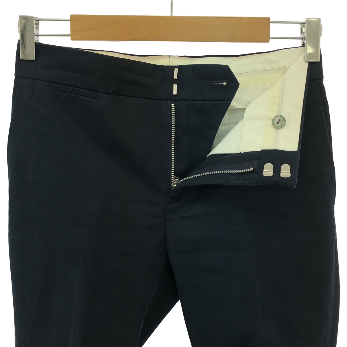 Drawer / ドゥロワー コットンギャバ テーパードパンツ