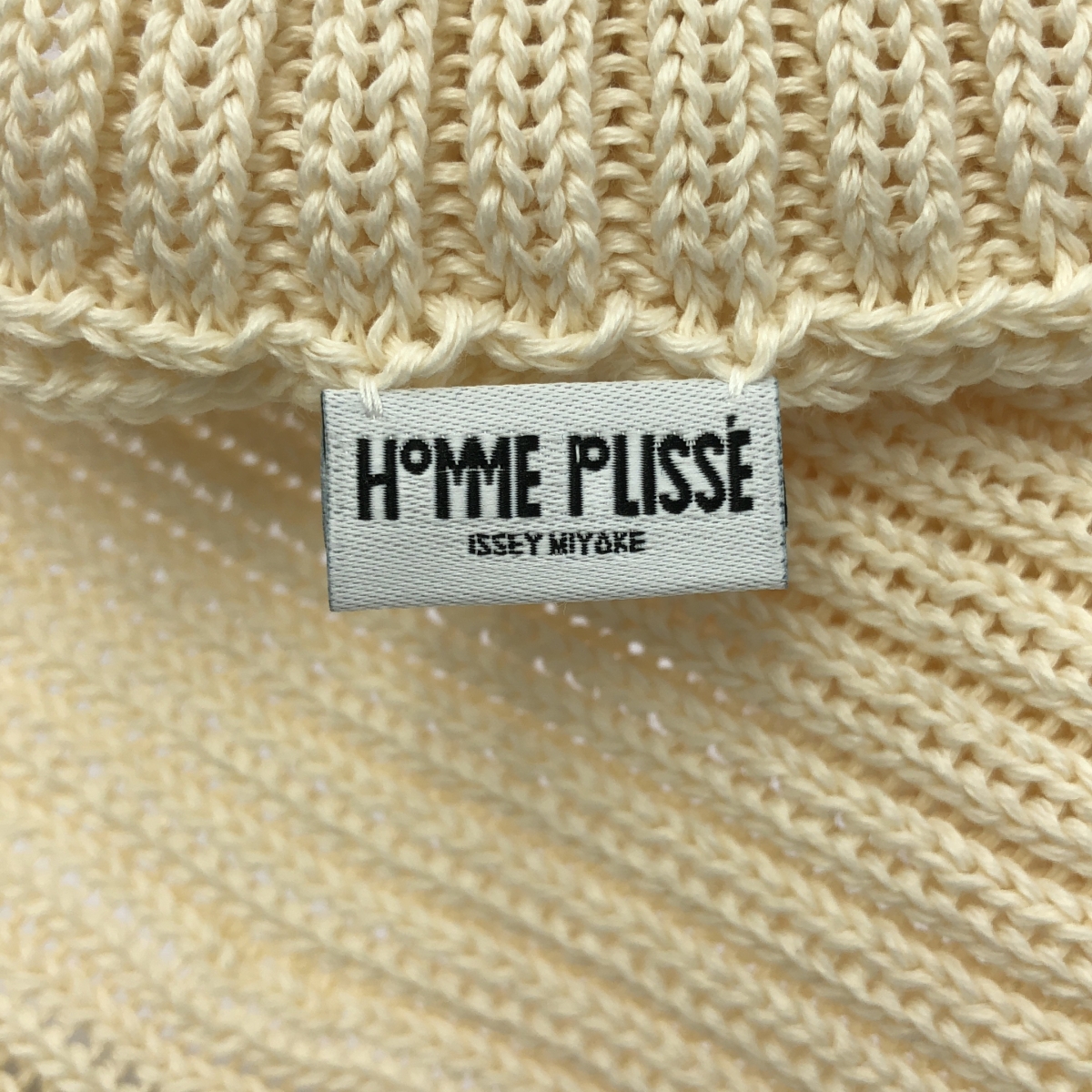 HOMME PLISSE ISSEY MIYAKE / オムプリッセイッセイミヤケ BEANIE SCARF コットン ニットハット
