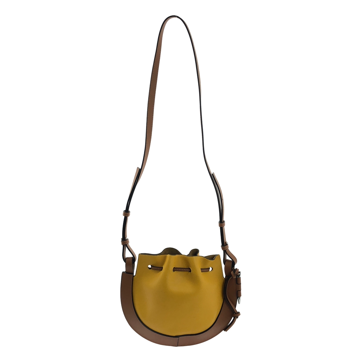 LOEWE / ロエベ HORSESHOE SMALL / ホースシュー スモール アナグラム レザー ショルダーバッグ