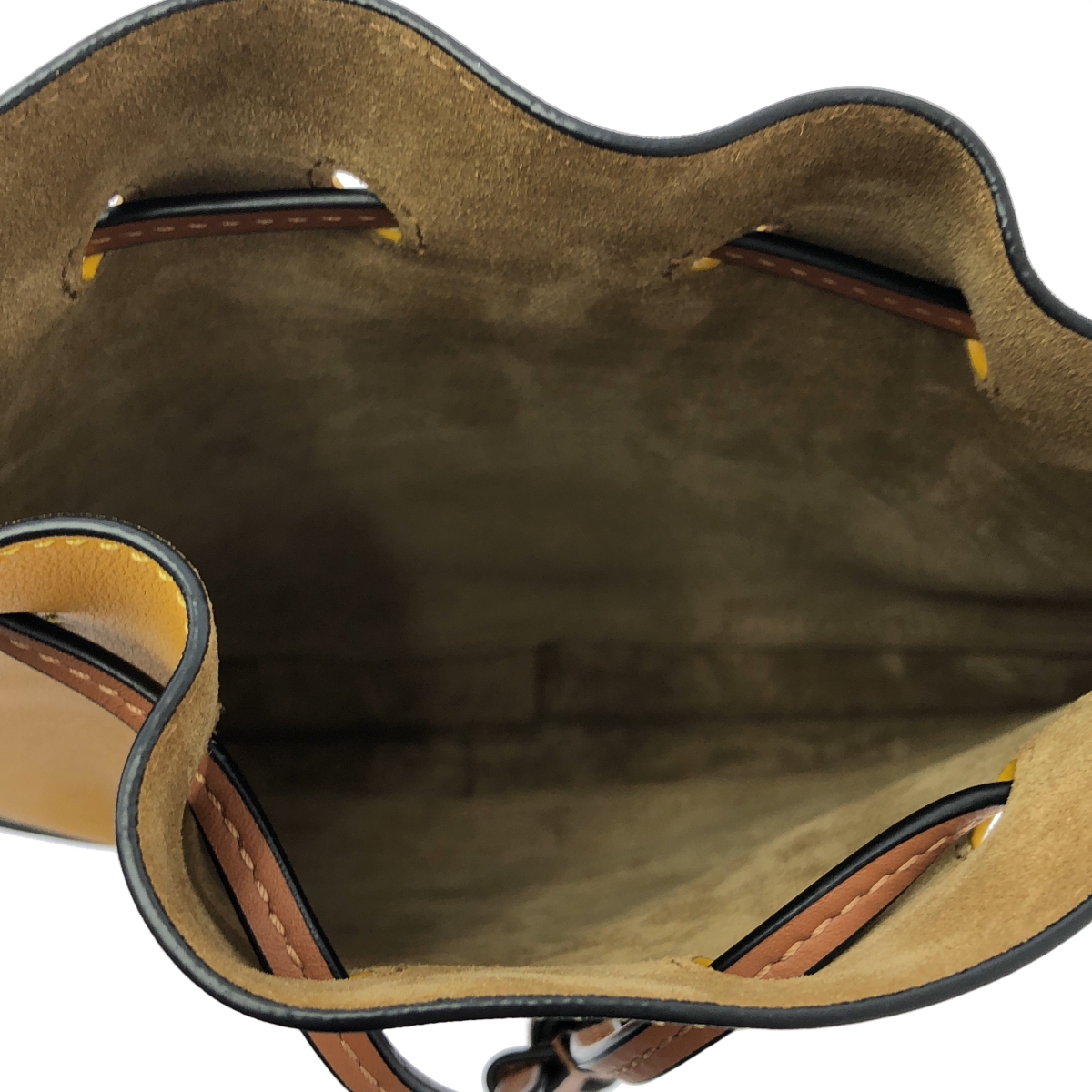 LOEWE / ロエベ HORSESHOE SMALL / ホースシュー スモール アナグラム レザー ショルダーバッグ