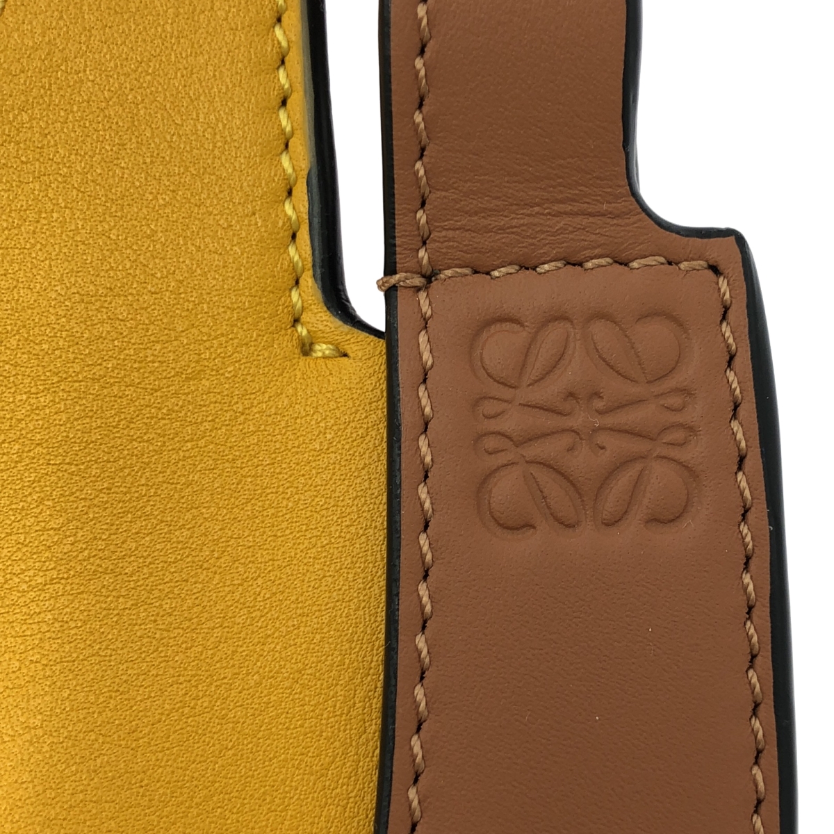 LOEWE / ロエベ HORSESHOE SMALL / ホースシュー スモール アナグラム レザー ショルダーバッグ