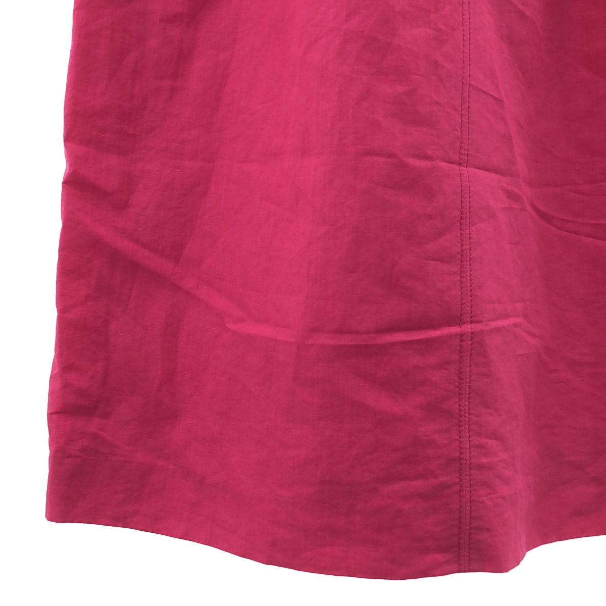 Tomorrowland BALLSEY / トゥモローランドボールジー リネン コットン ムーブ ウエストタック ワンピース