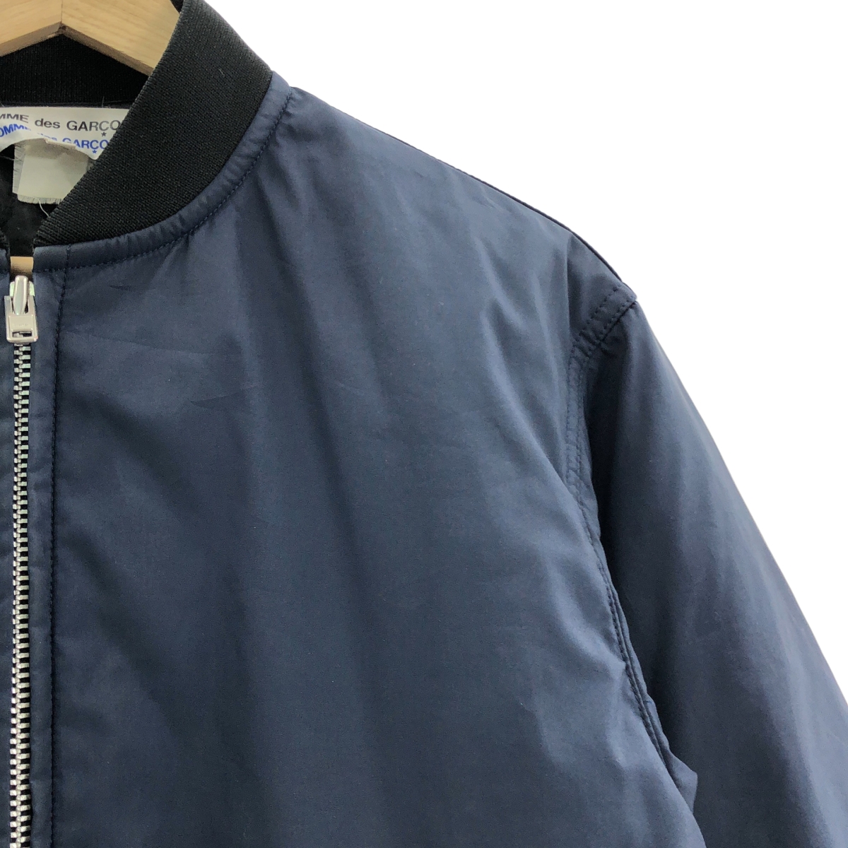 COMME des GARCONS COMME des GARCONS / コムコム ワイド ボンバージャケット / 裏地キルティング