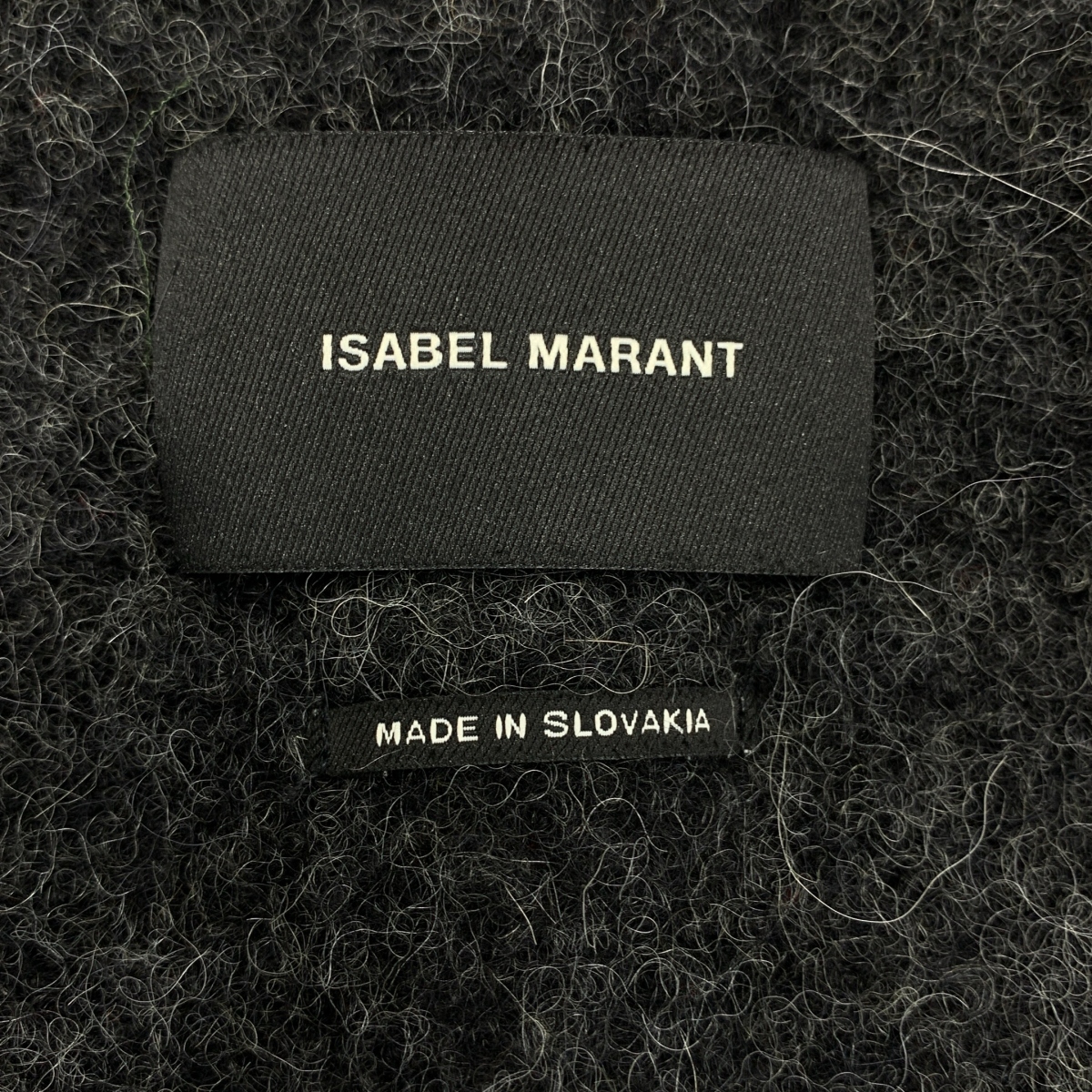ISABEL MARANT / イザベルマラン ウール ピークドラペル ロングコート
