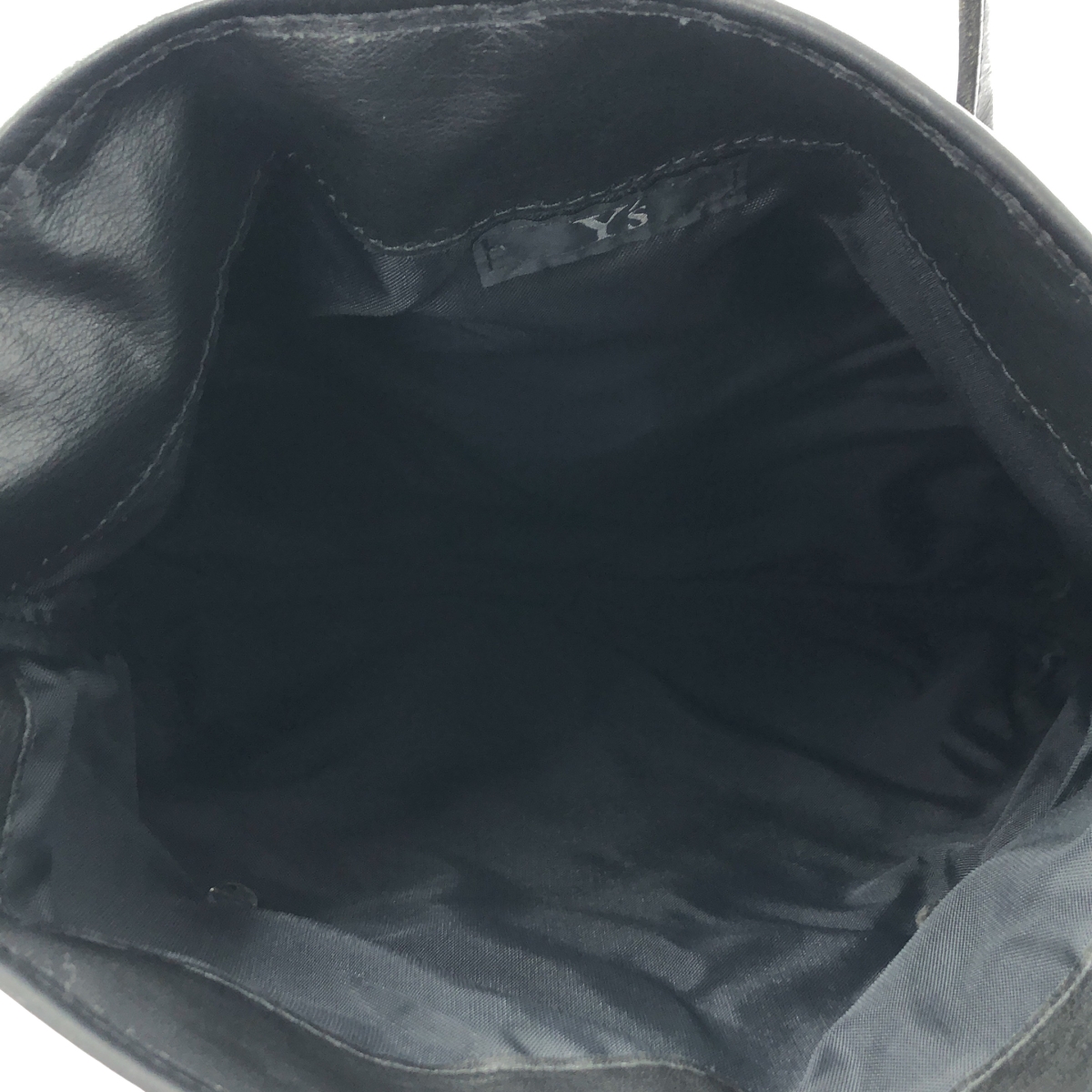 Y's / ワイズヨウジヤマモト レザー ハンド トートバッグ