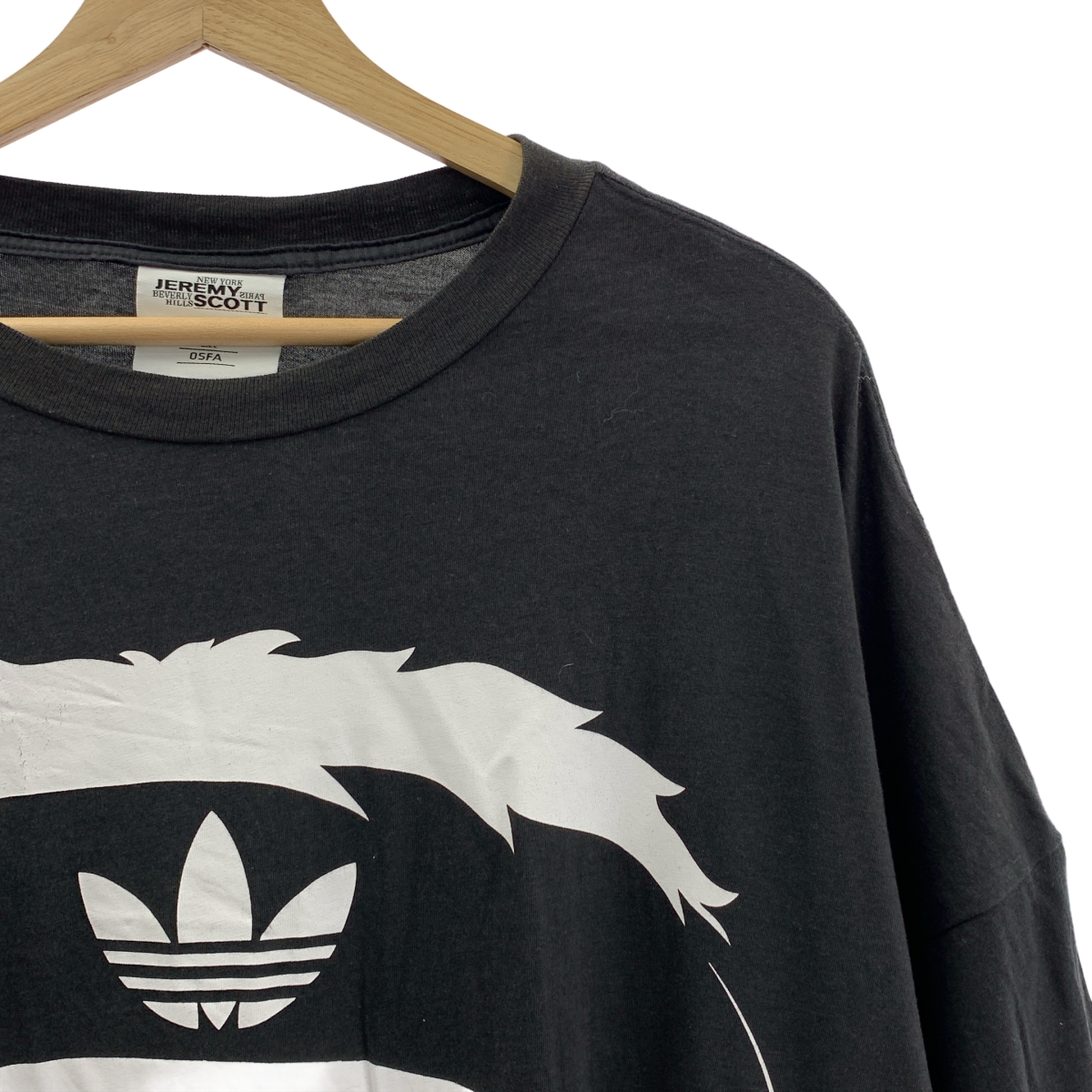 adidas / アディダス × JEREMY SCOTT / ジェレミースコット パンダプリント オーバーサイズTシャツ