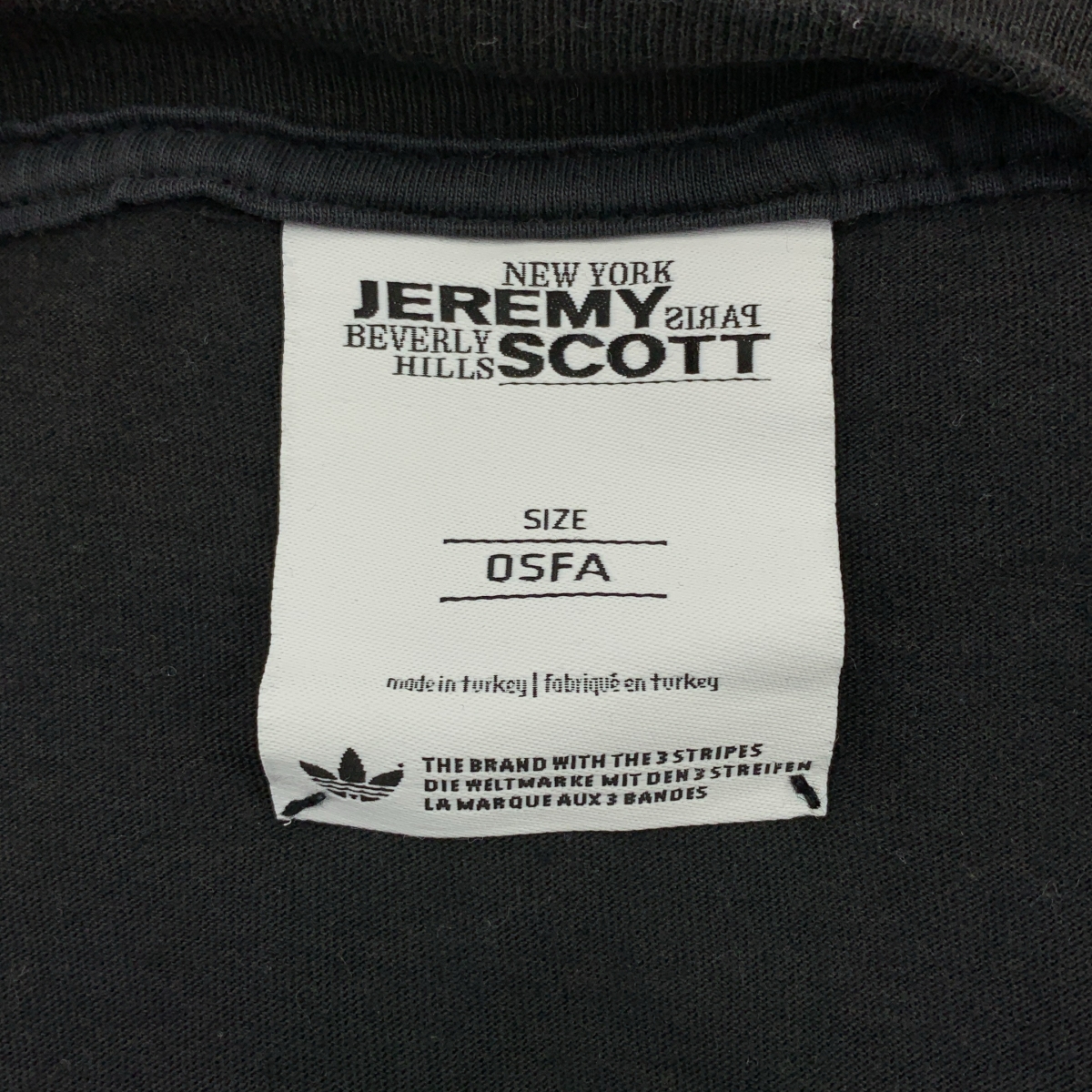 adidas / アディダス × JEREMY SCOTT / ジェレミースコット パンダプリント オーバーサイズTシャツ