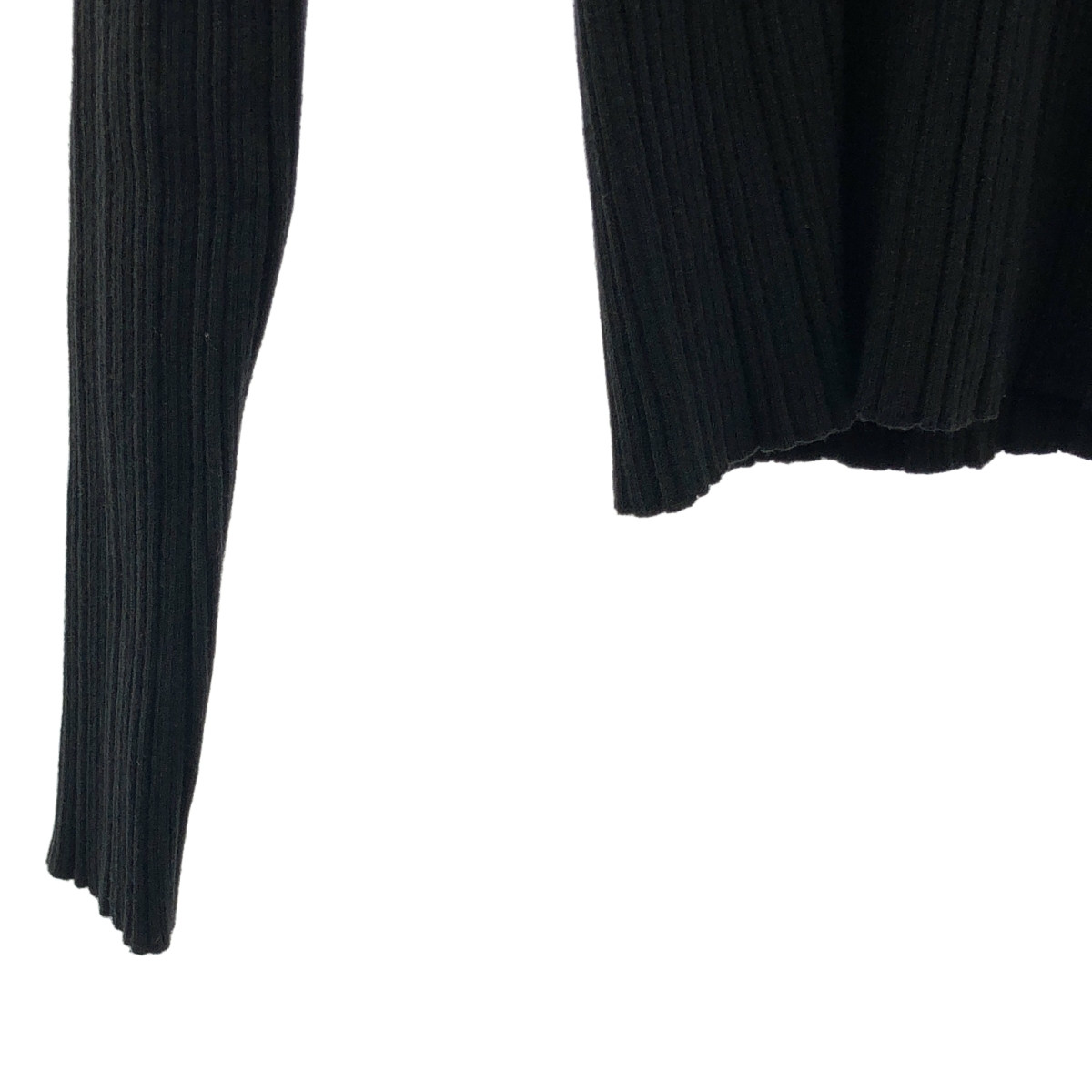 LE CIEL BLEU / ルシェルブルー Rondom Rib Twist Knit / ランダム リブ ツイスト ウール ニット