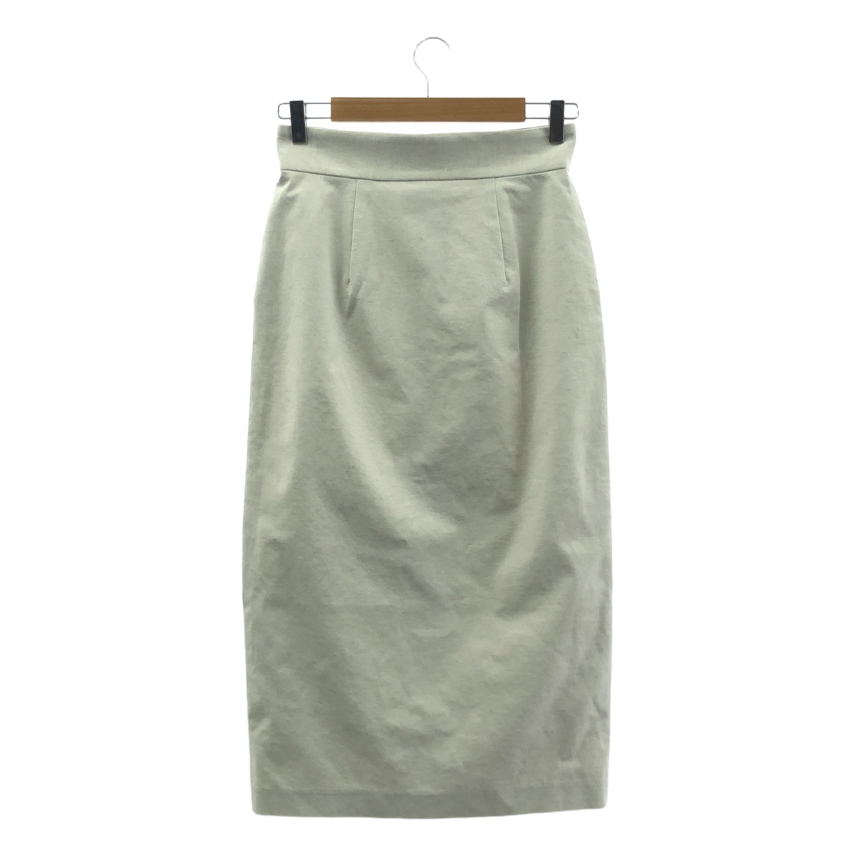 A PUPIL / アピューピル コットン リネン フロントボタン ロングスカート / 総裏地