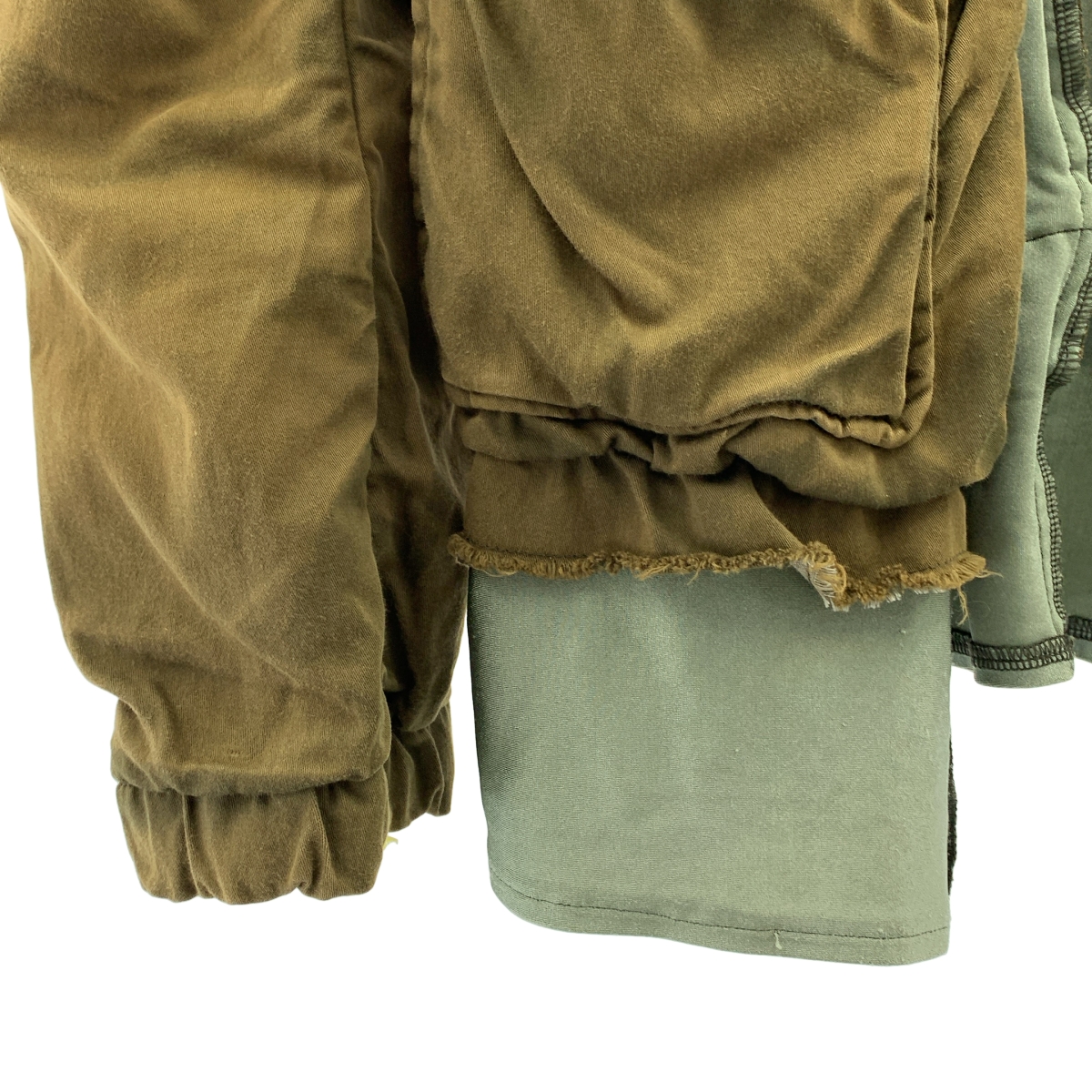 COMME des GARCONS / コムデギャルソン 製品染め シャーリング カットオフ ジャケット