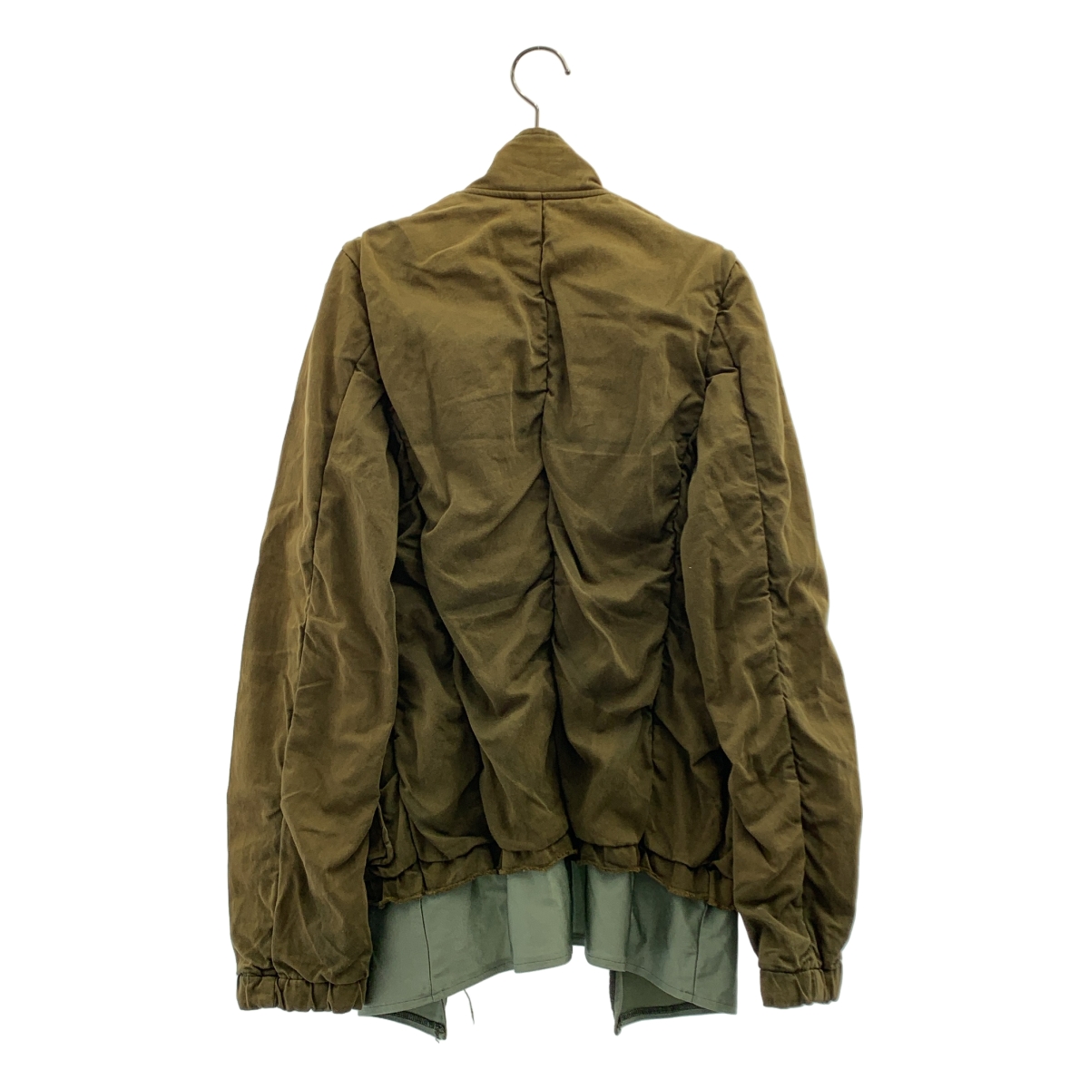 COMME des GARCONS / コムデギャルソン 製品染め シャーリング カットオフ ジャケット