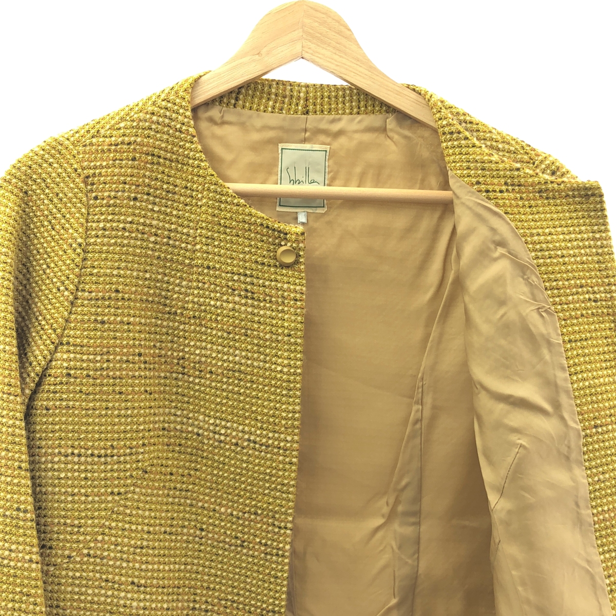 SYBILLA / シビラ セットアップ / ノーカラージャケット ワンピース