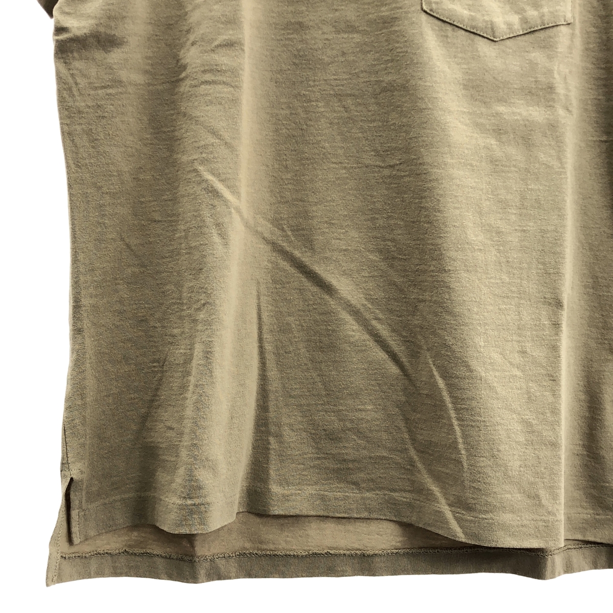 Engineered Garments / エンジニアドガーメンツ PRINTED CROSS CREW NECK T-SHIRT GIRAFFE ジラフ プリント ポケット Tシャツ