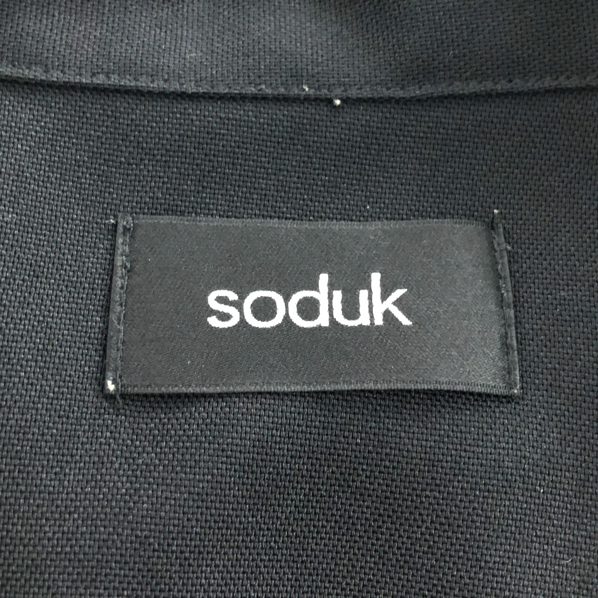 soduk / スドーク circle pocket shirt サークルポケット シャツ