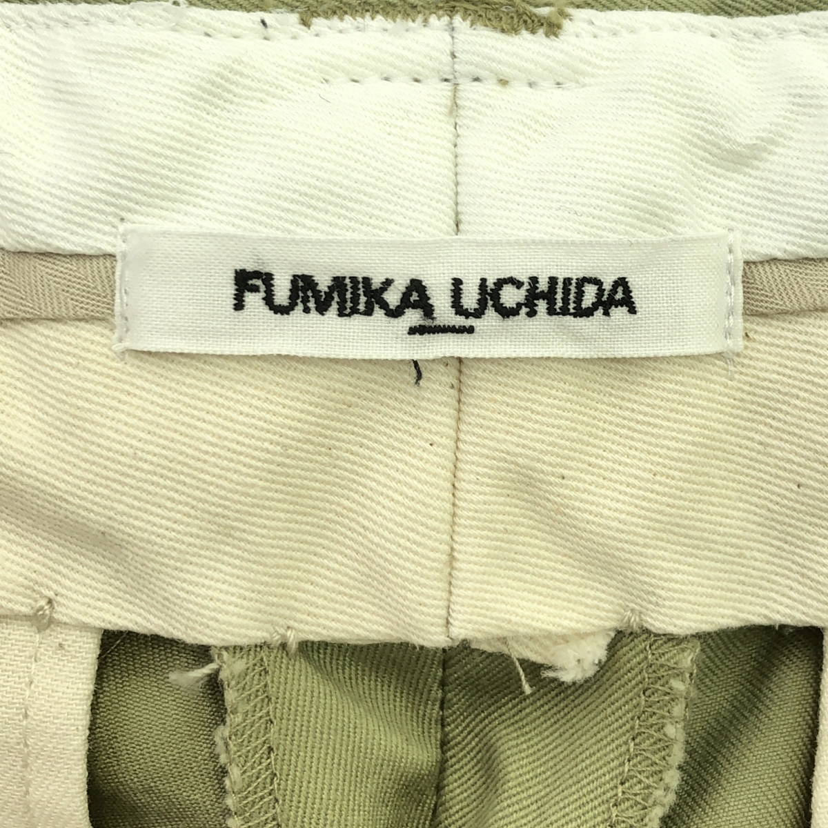 FUMIKA UCHIDA / フミカウチダ CHINO TAPERED SLACKS テーパード スラックス パンツ
