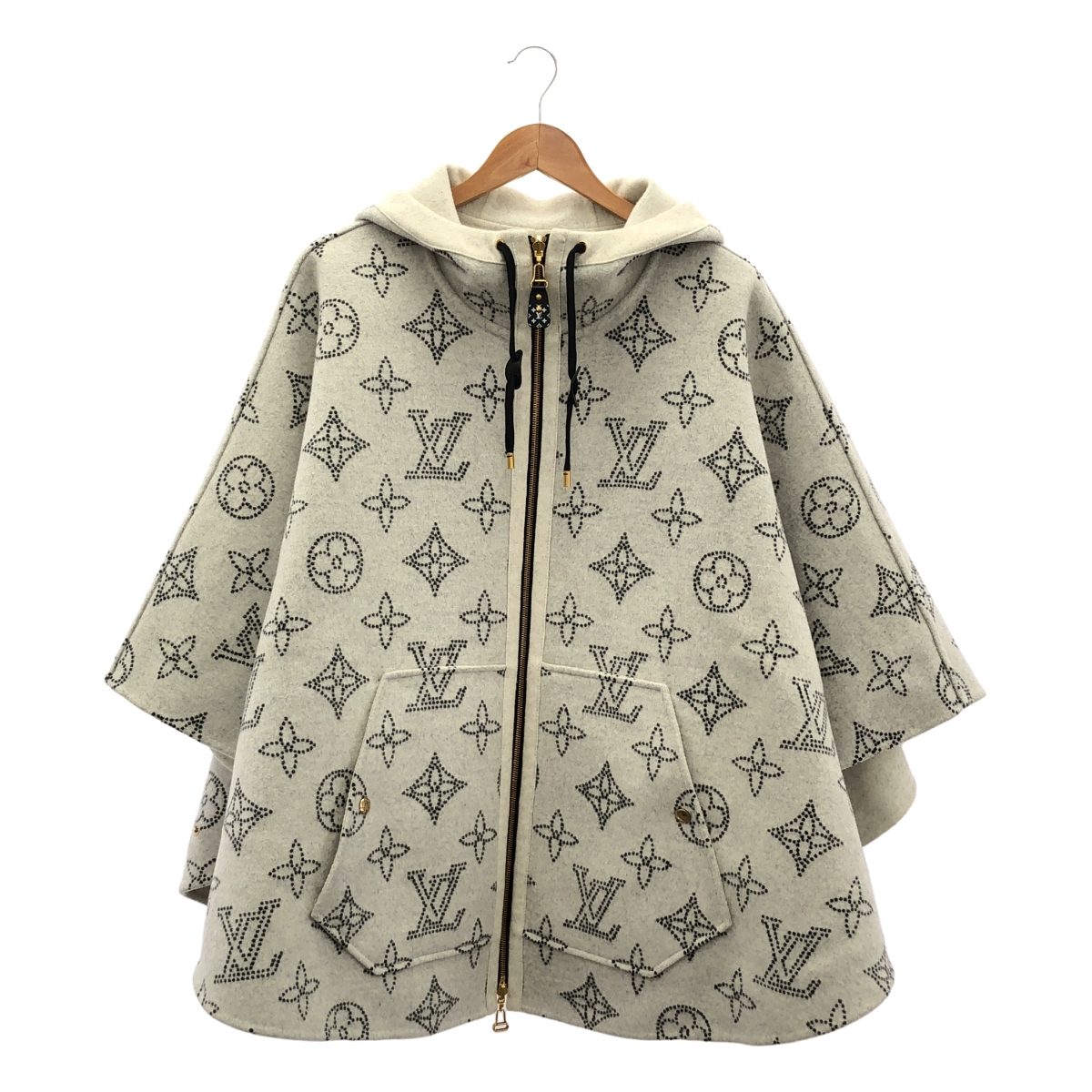 ☆美品☆ ルイヴィトン　コットンノーカラージャケット 中古・古着通販】LOUIS VUITTON (ルイ ヴィトン) ショート丈