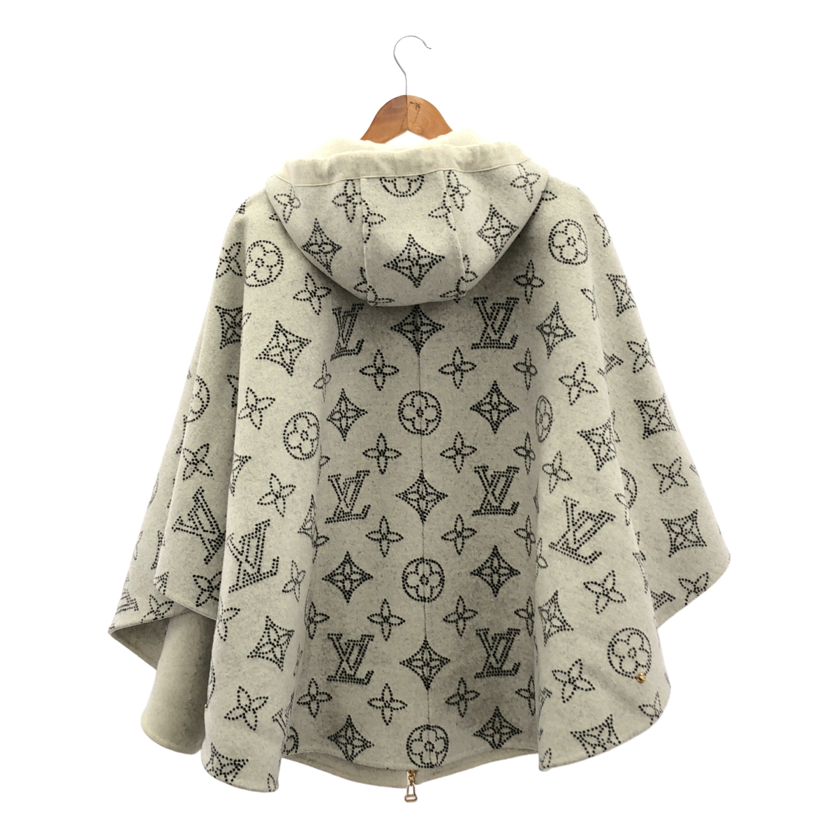Louis Vuitton / ルイヴィトン リバーシブル マヒナ モノグラム ケープ フーデッドポンチョ コート