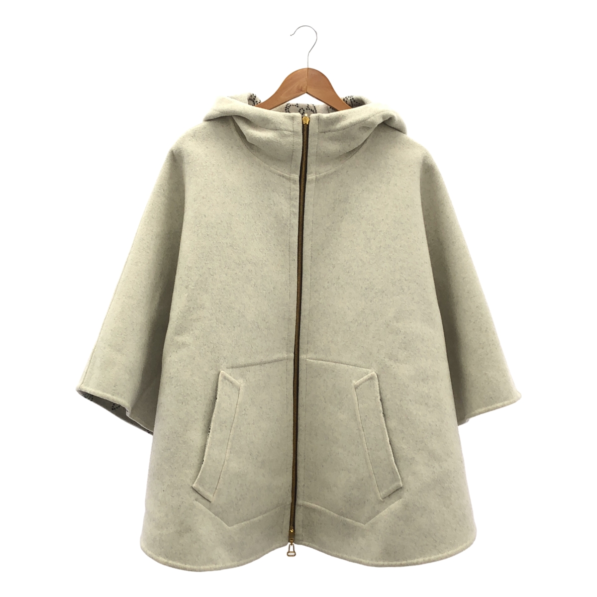 Louis Vuitton / ルイヴィトン リバーシブル マヒナ モノグラム ケープ フーデッドポンチョ コート