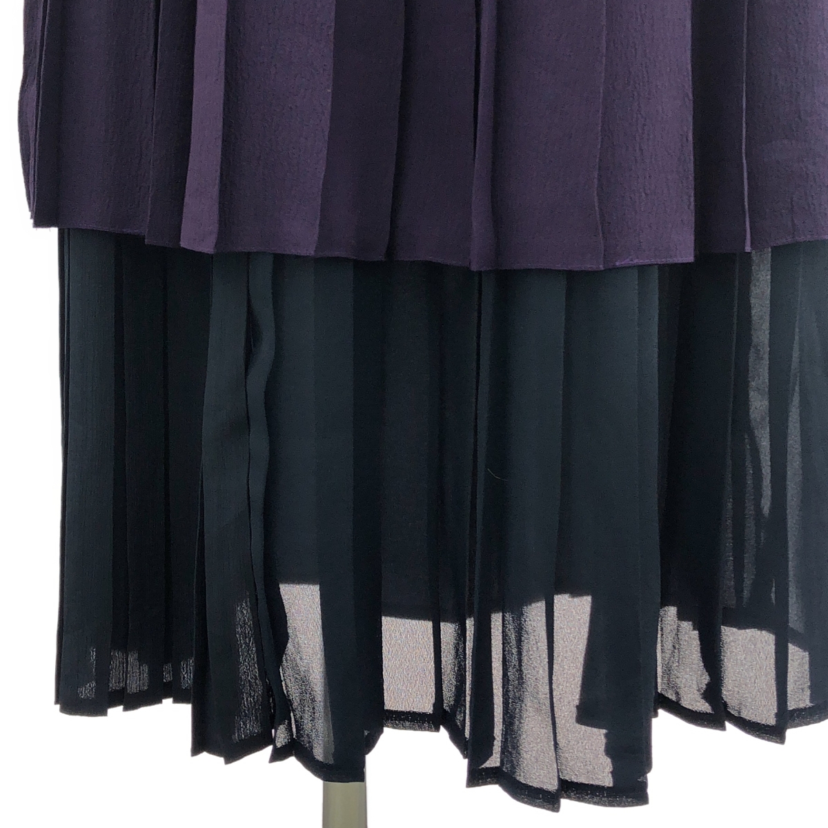 YEAH RIGHT!! / イエーライト プリーツ レイヤード スカート