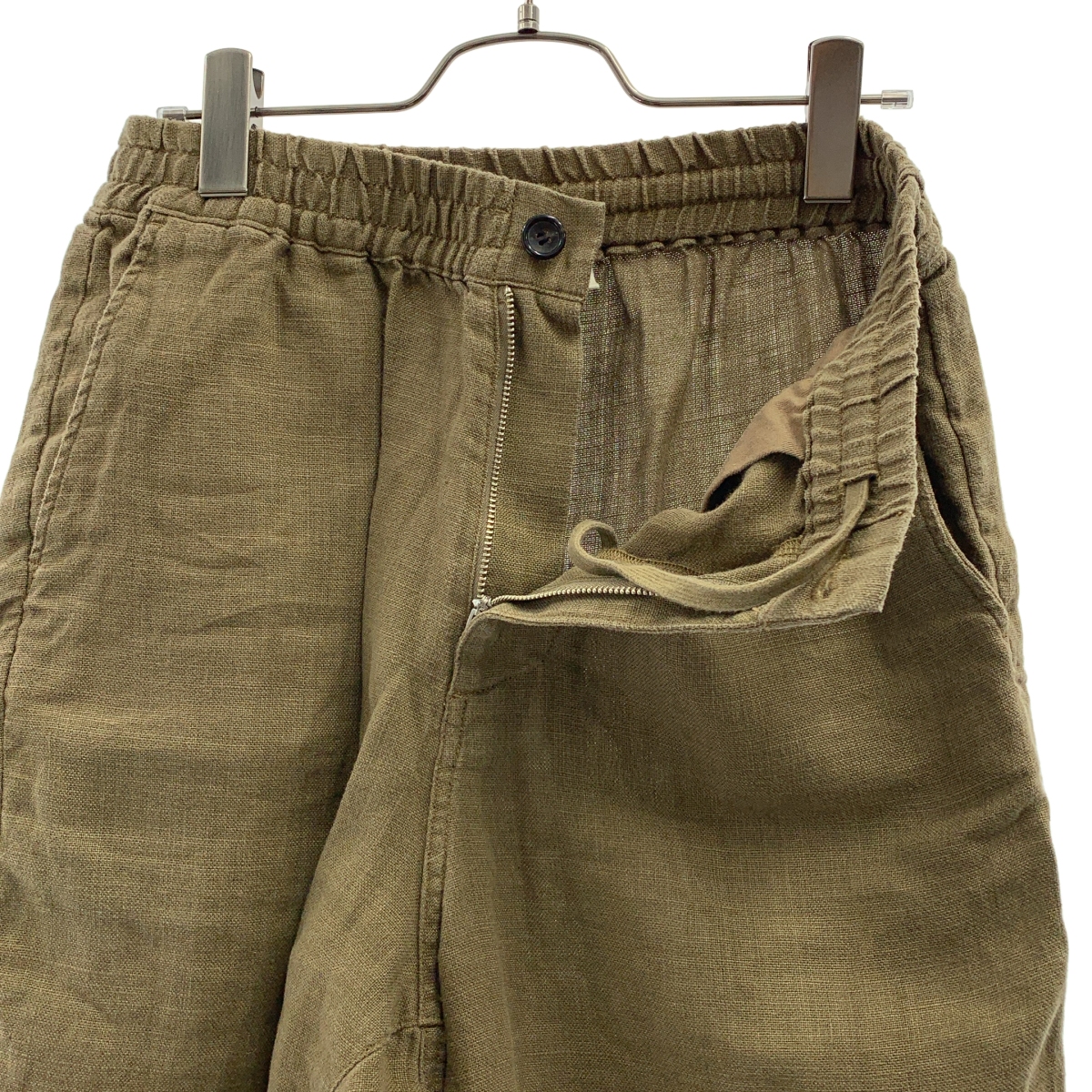 Ron Herman / ロンハーマン セットアップ リネン プルオーバー フーディ/ ドローストリング イージー ショートパンツ ショーツ