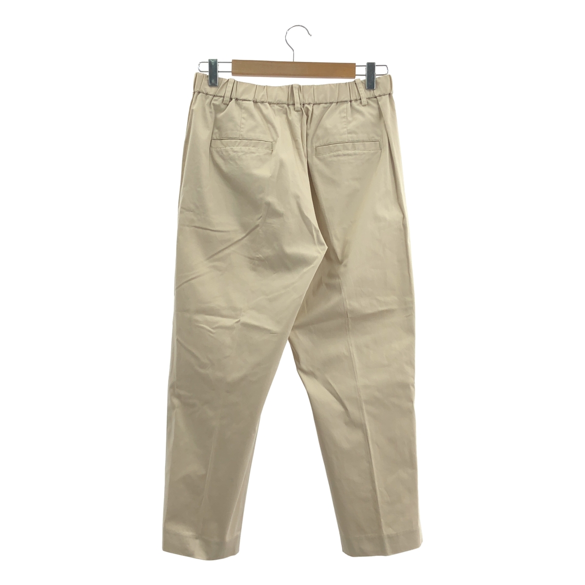 mizuiroind / ミズイロインド バックウエストゴム タック スラックス パンツ