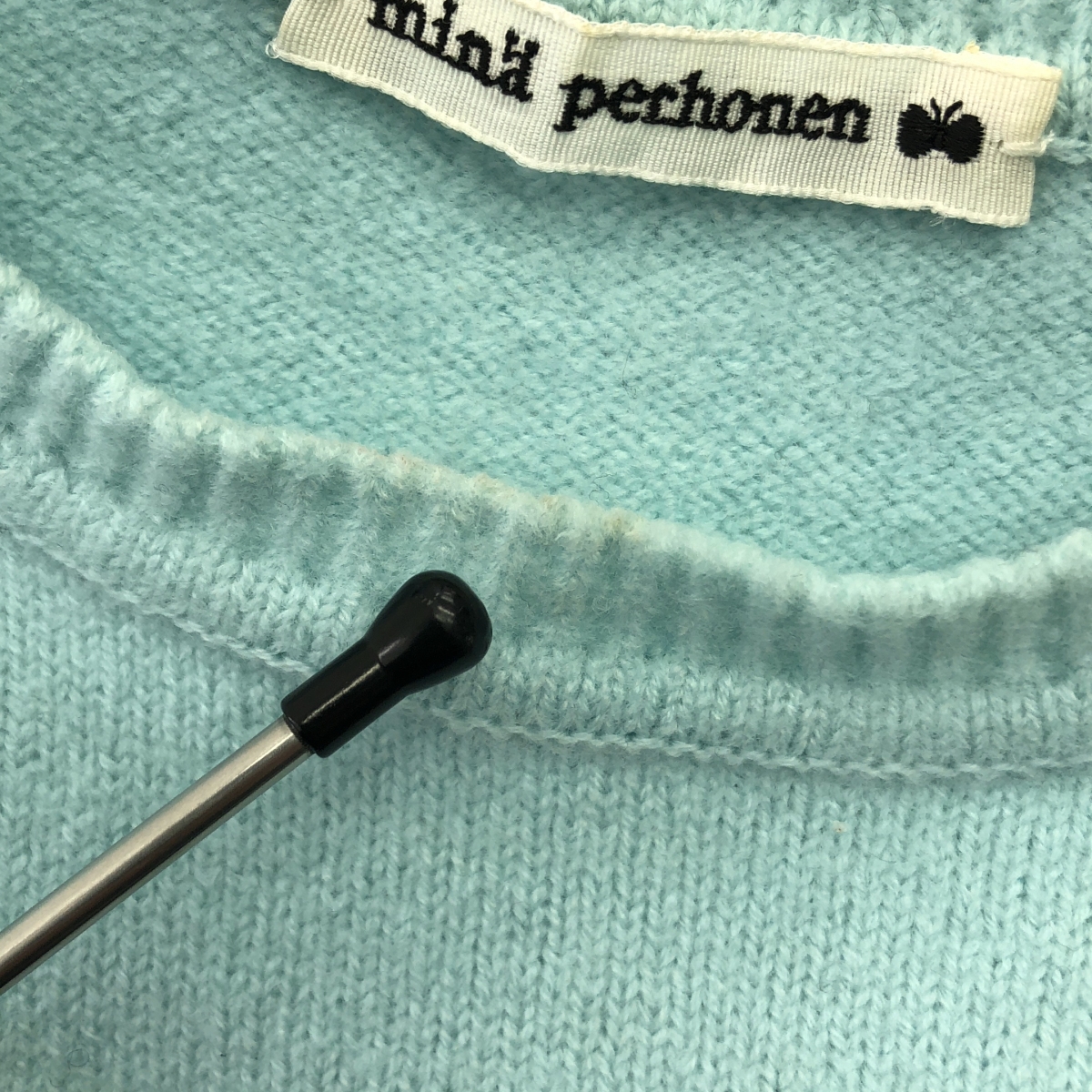 mina perhonen / ミナペルホネン unichorus ウール 縮絨加工 クルーネック ニット