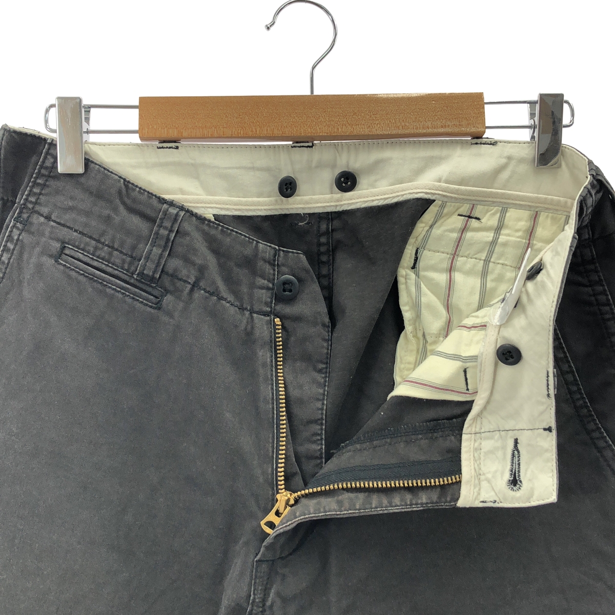 MASTER&CO / マスターアンドコー コットン ベルテッド パンツ