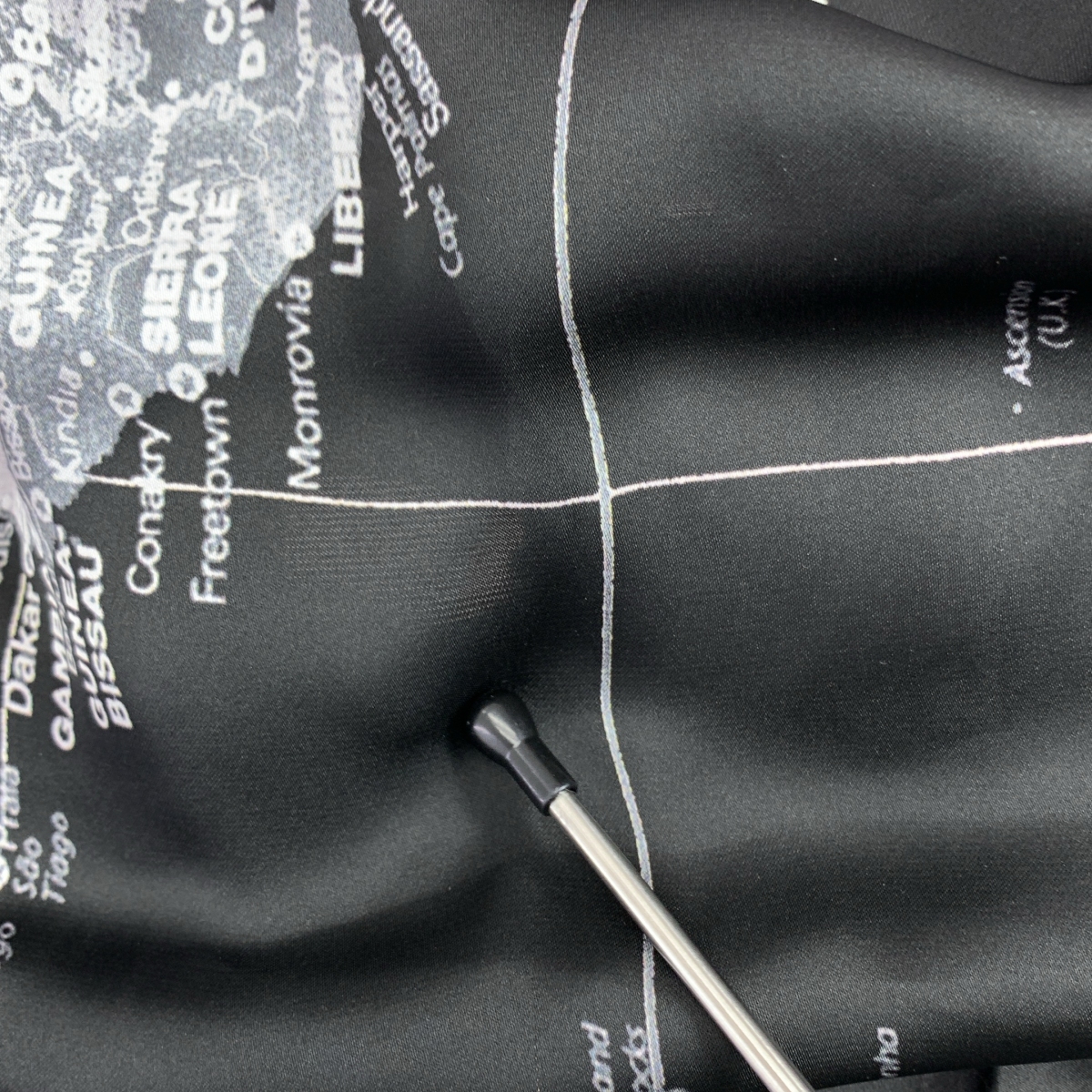 sacai / サカイ WORLD MAP ワールドマップ / プリーツ プリント ロングワンピース