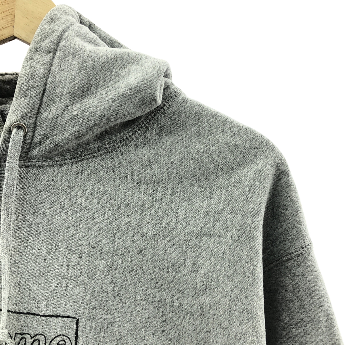 SUPREME / シュプリーム ×Kwas カウズ / Chalk Box Logo Hooded Sweatshirt チョーク ボックスロゴ パーカー