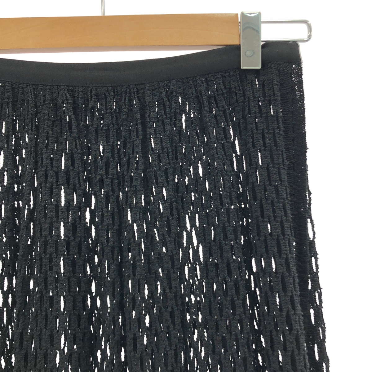 AKANE UTSUNOMIYA / アカネウツノミヤ メッシュ レース ロング イージースカート