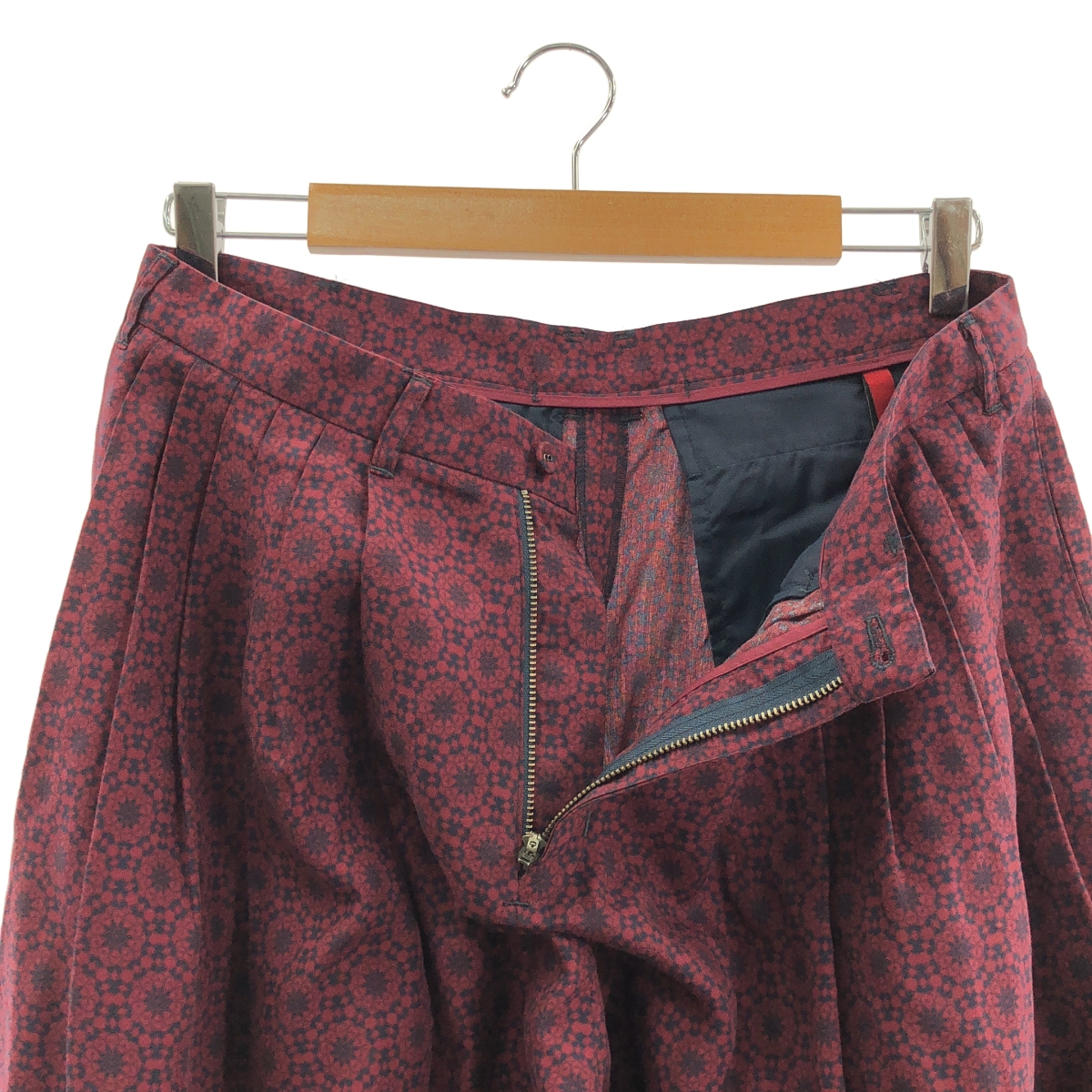 YANTOR / ヤントル Geometric 6 tuck Pants ジオメトリック タックパンツ