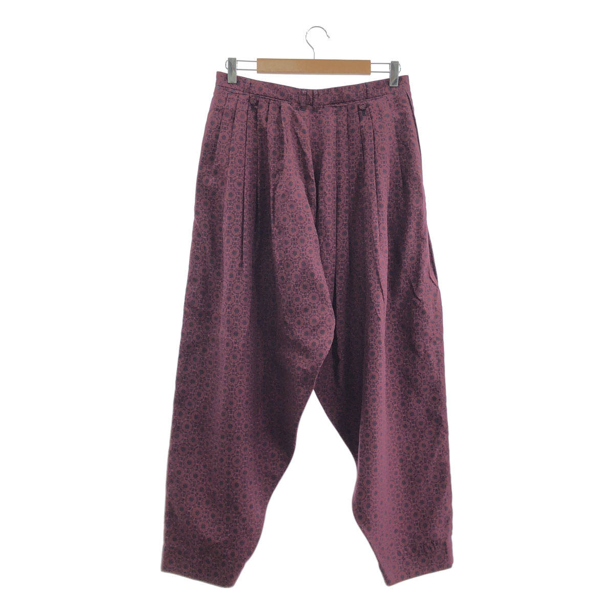 YANTOR / ヤントル Geometric 6 tuck Pants ジオメトリック タックパンツ