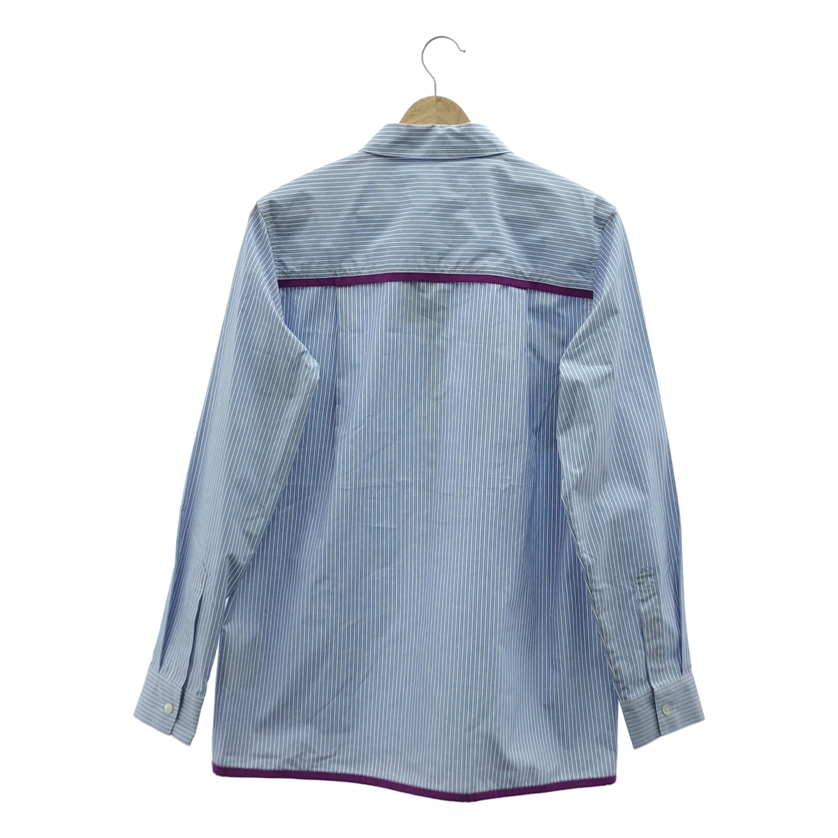 soduk / スドーク colored line shirt ストライプシャツ