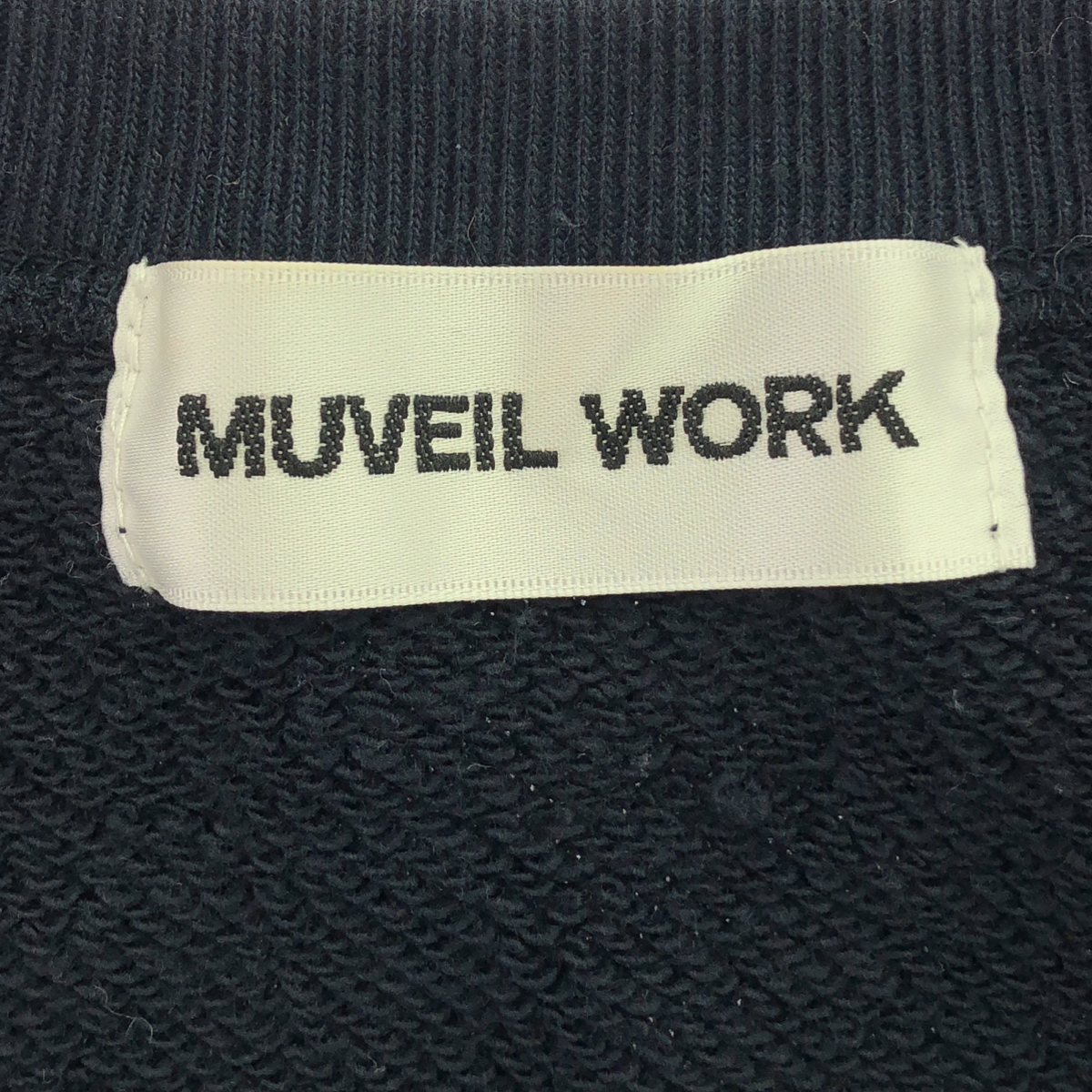 MUVEIL WORK / ミュベールワーク STARWARS スターウォーズ ロゴ裏毛 プルオーバー スウェット