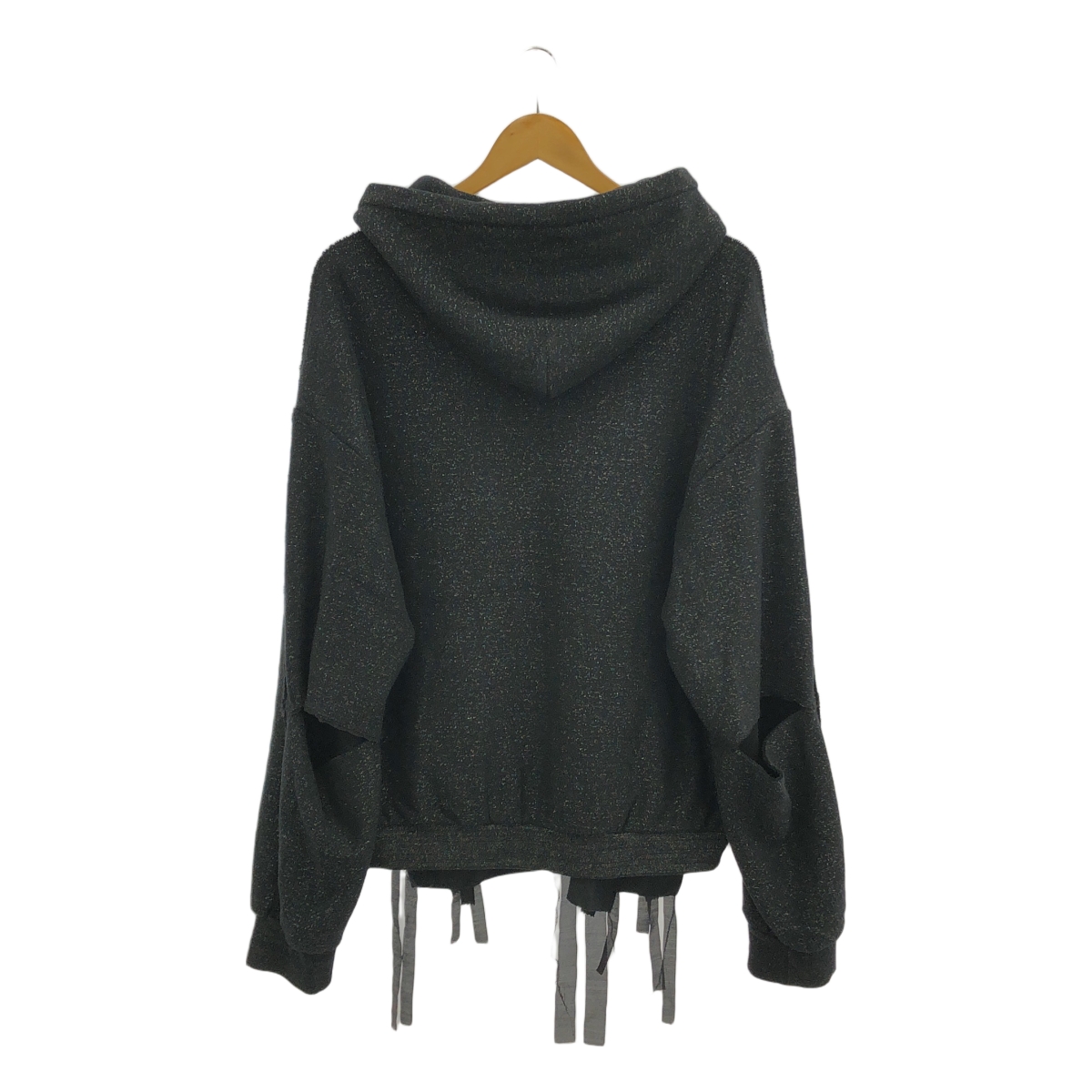 Midorikawa / ミドリカワ LAME SWEAT PARKA ラメミックス スウェットジップパーカー