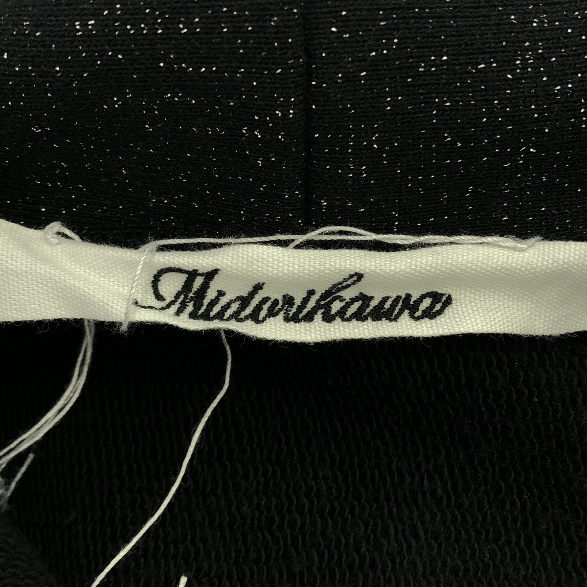 Midorikawa / ミドリカワ LAME SWEAT PARKA ラメミックス スウェットジップパーカー