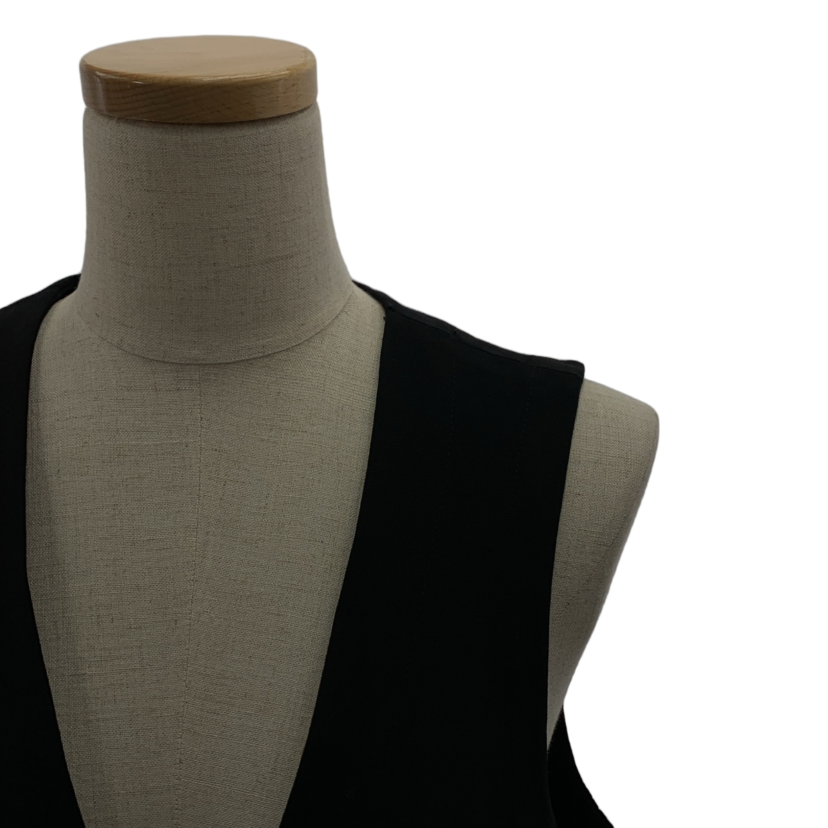 tricot COMME des GARCONS / トリココムデギャルソン 90s ノースリーブ カシュクール ワンピース