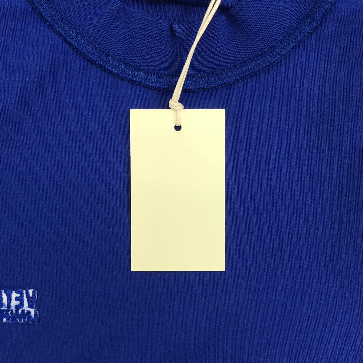 VETEMENTS / ヴェトモン INSIDE OUT T-SHIRT / ロゴ刺しゅう インサイドアウト Tシャツ