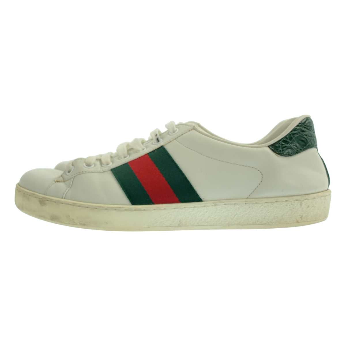 GUCCI / グッチ ACE / エース シェリーライン レザー スニーカー / 386750
