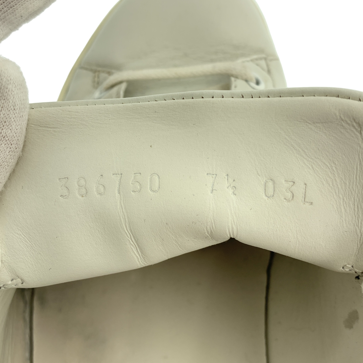 GUCCI / グッチ ACE / エース シェリーライン レザー スニーカー / 386750