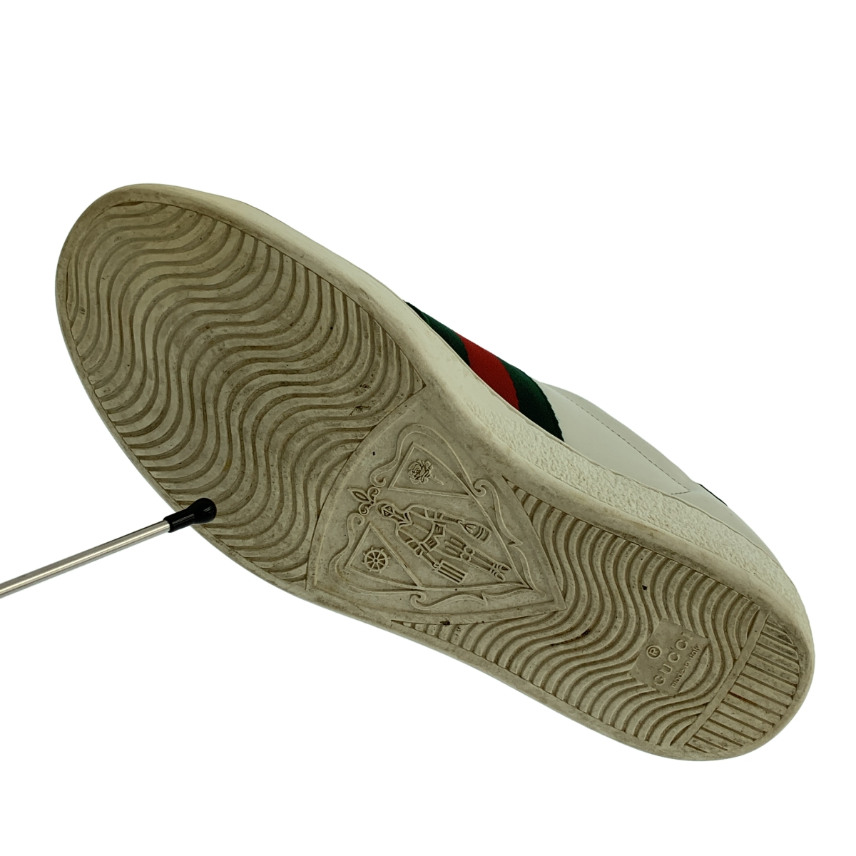 GUCCI / グッチ ACE / エース シェリーライン レザー スニーカー / 386750